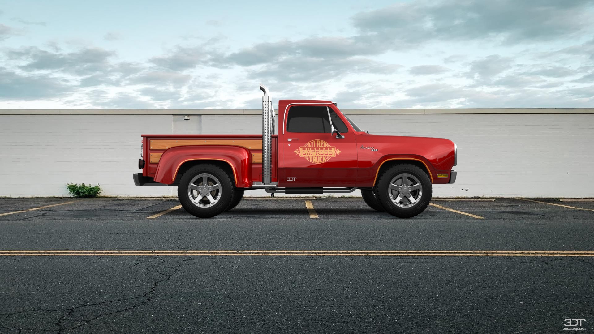 Dodge Lil Red Express 2 Door pickup truck 1978