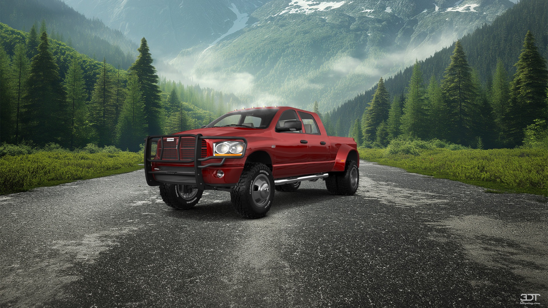 Dodge Ram 3500 Dually 4 Door pickup truck 2007