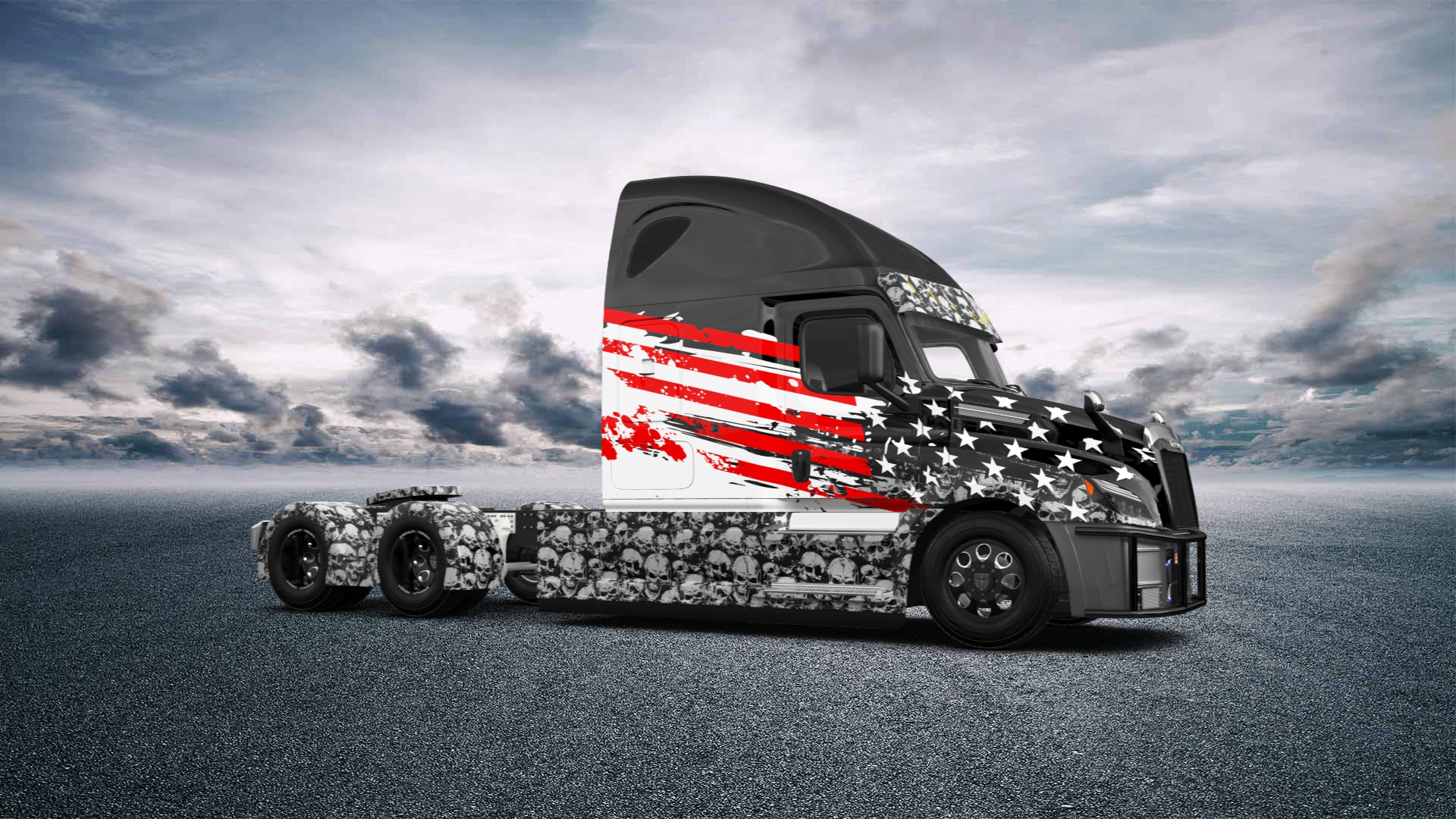Freightliner Cascadia Sleeper Cab Truck 2018