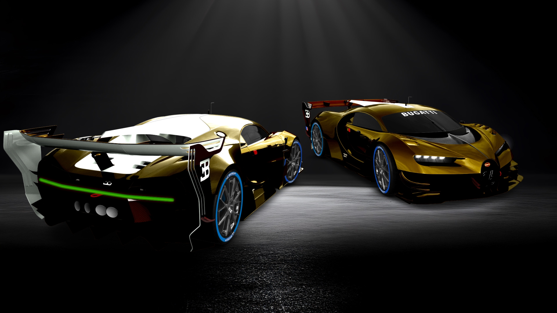 Bugatti Vision GT Supercar 2015 tuning