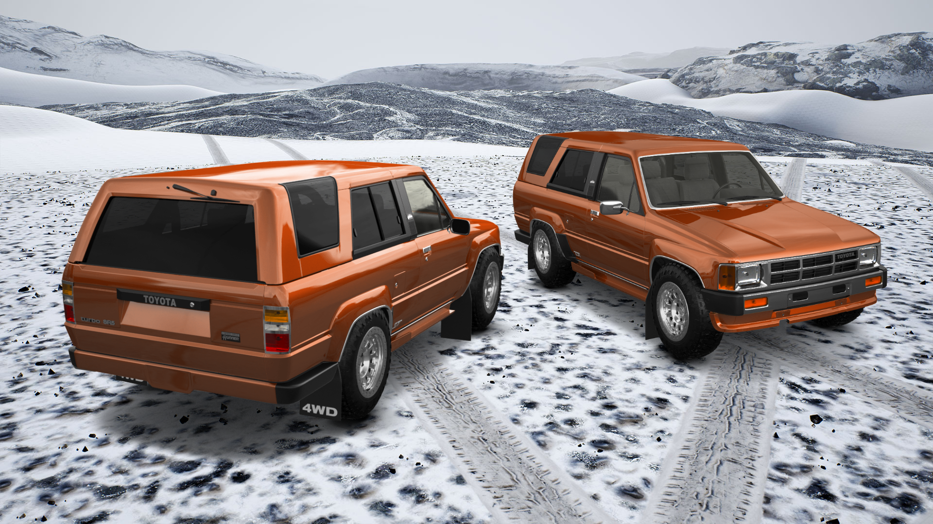 Toyota 4Runner 3 Door SUV 1984
