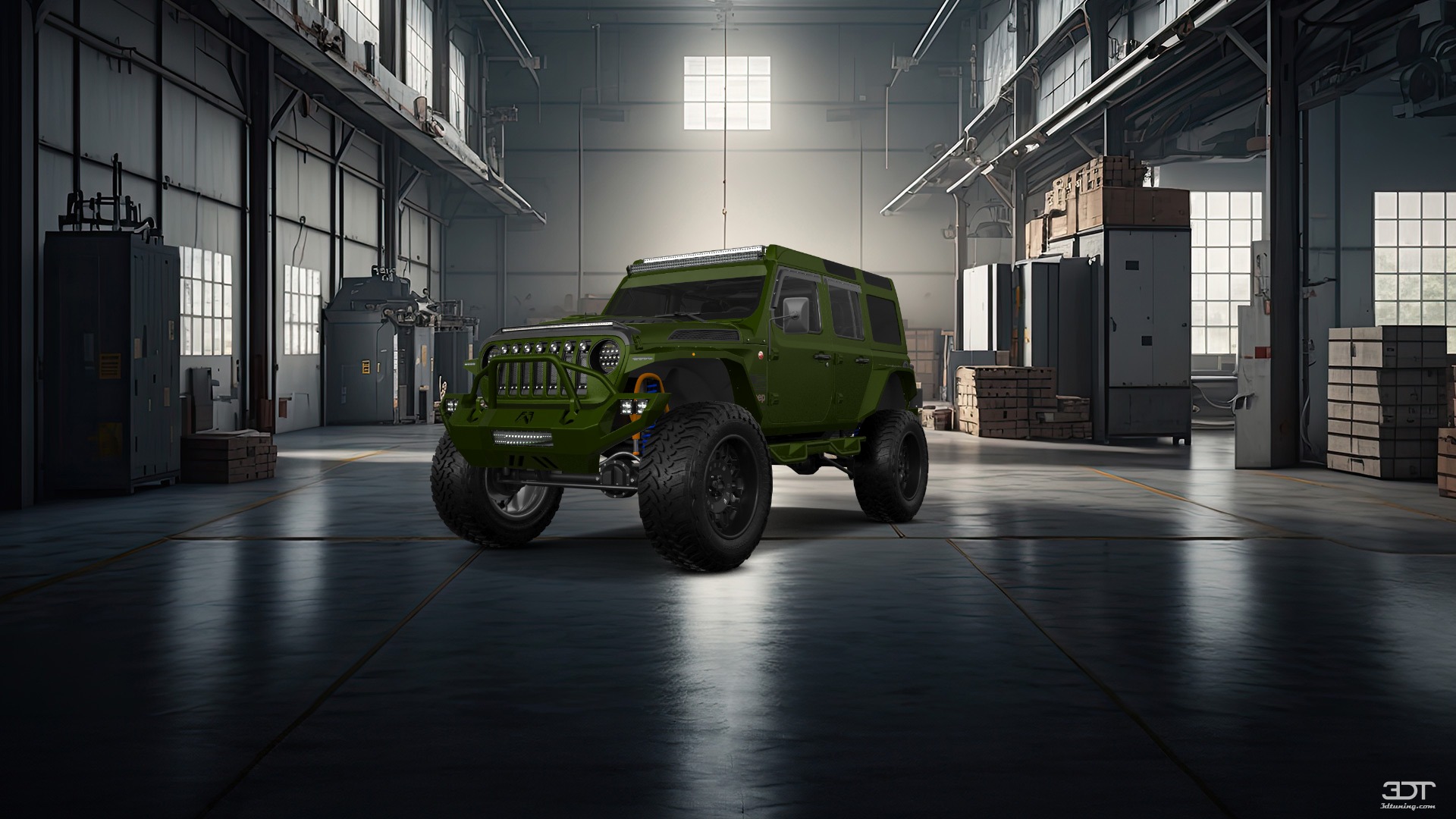 Jeep Wrangler Rubicon JL 4 Door SUV 2017 tuning