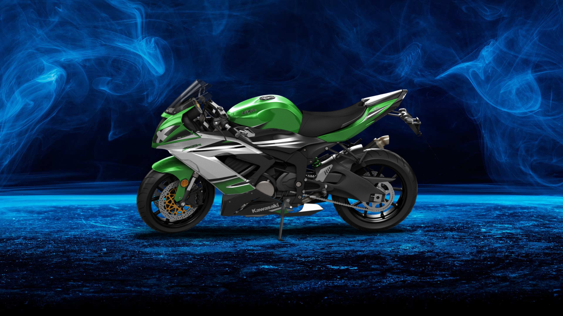 Kawasaki Ninja ZX 6R Sport Bike 2015