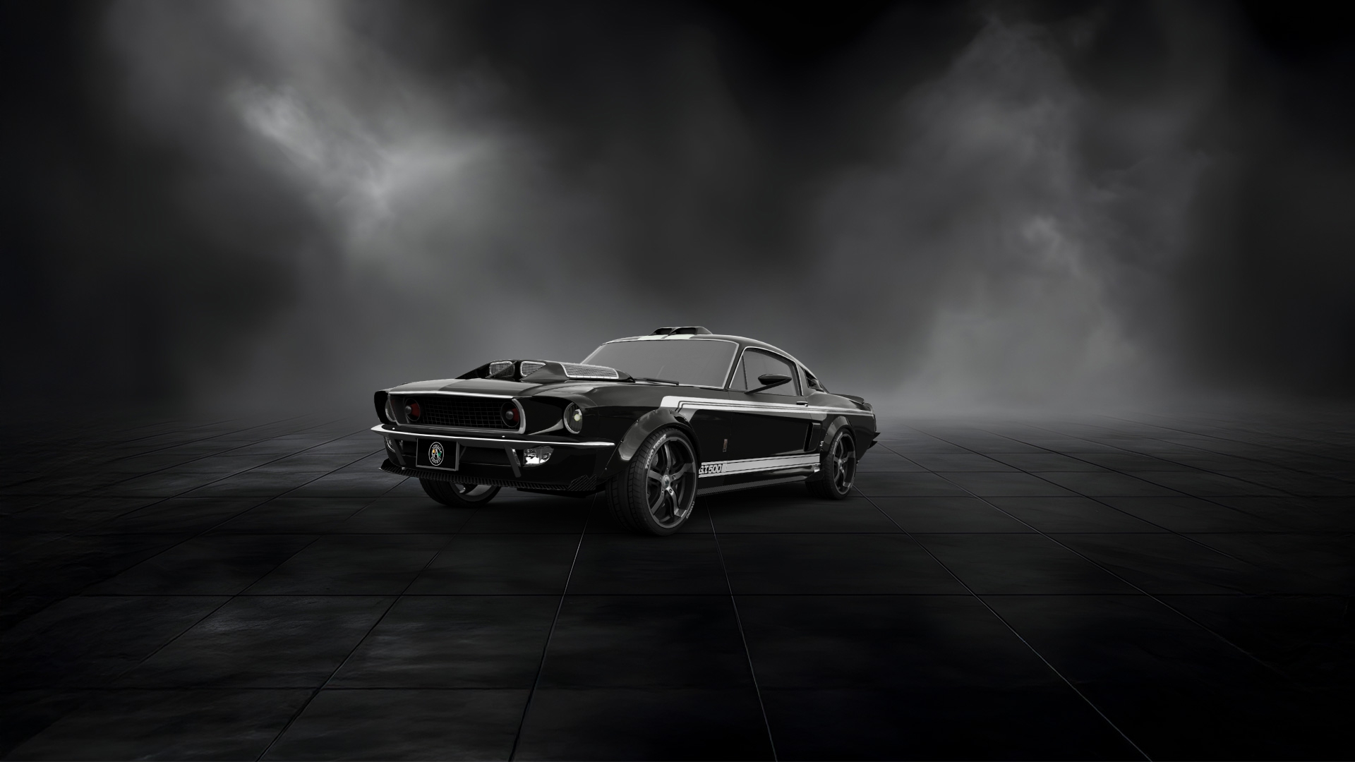 Mustang GT500 2 Door Coupe 1968 tuning