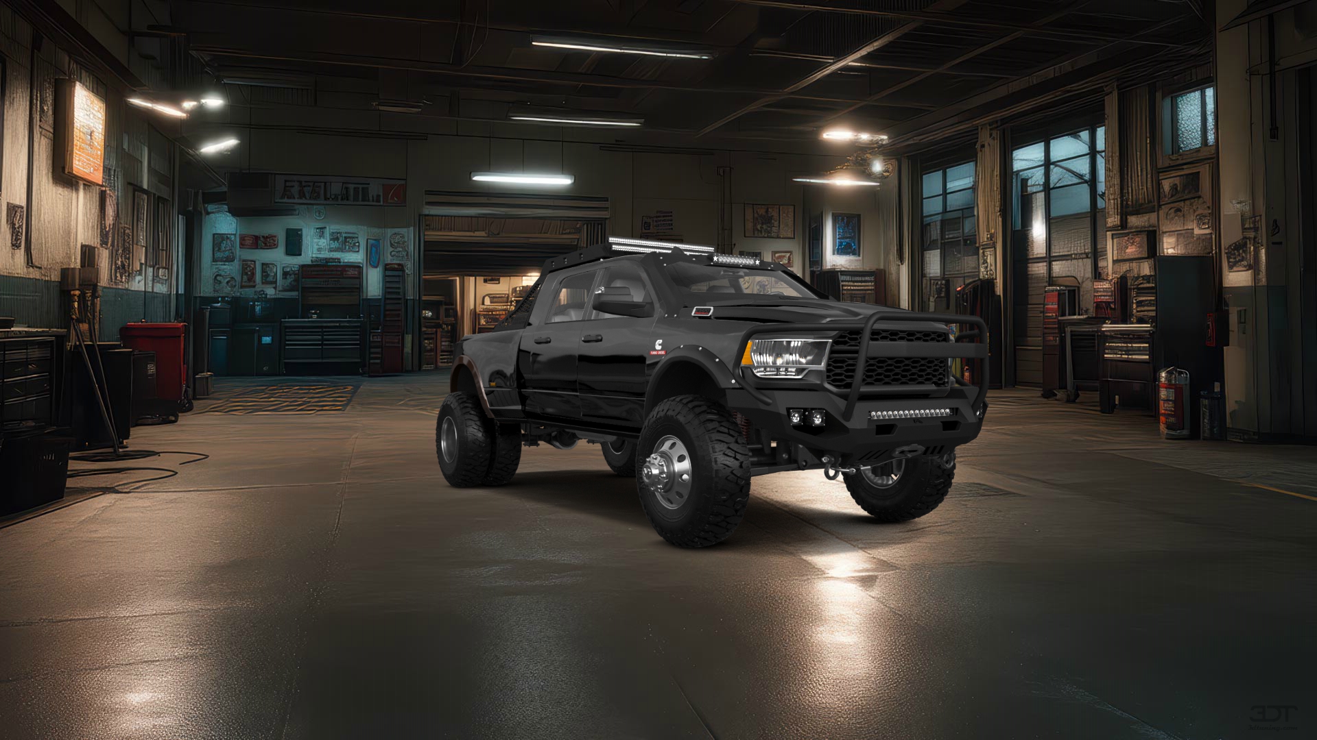 Dodge Ram 3500 4 Door pickup truck 2020 tuning