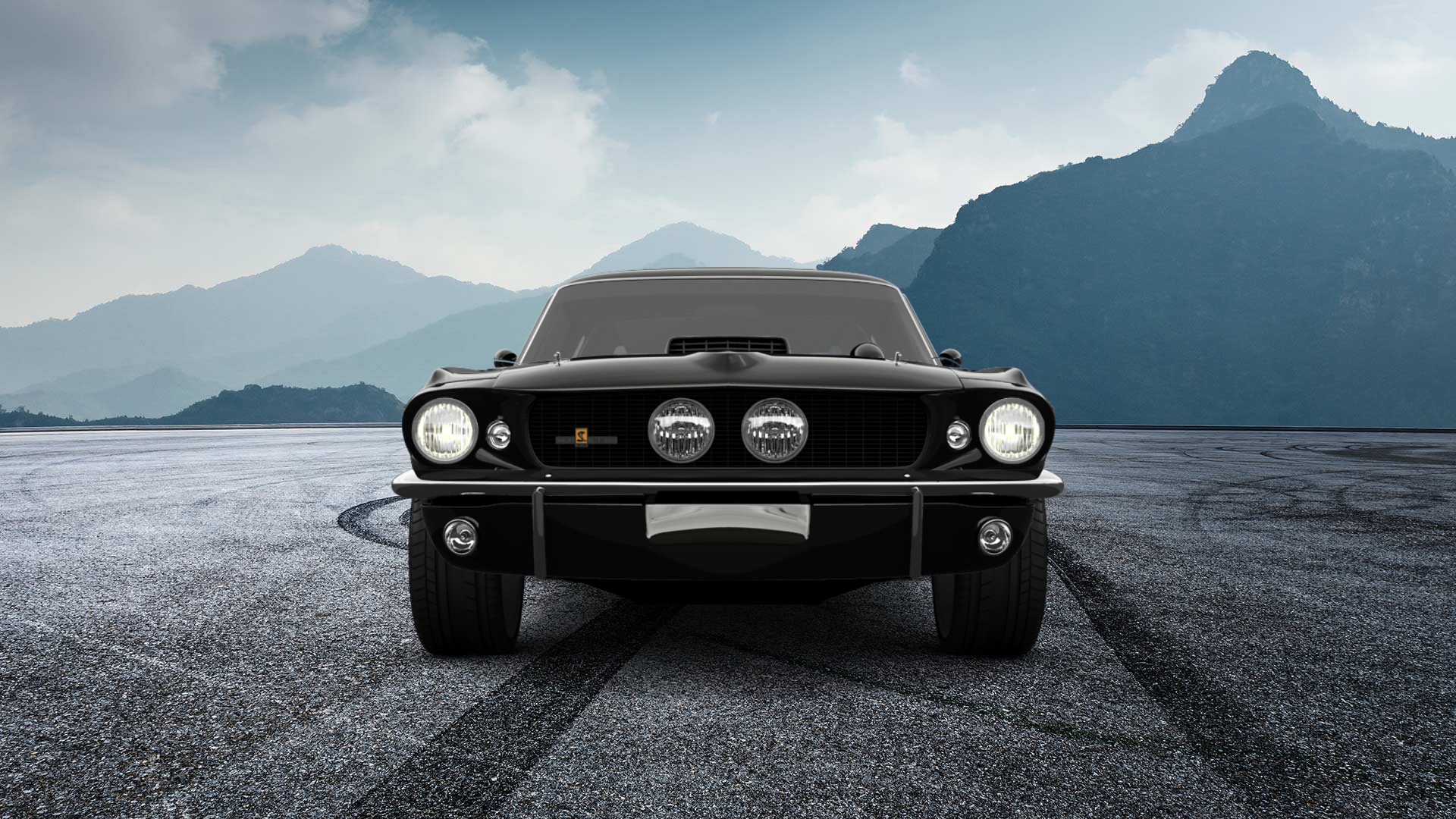 Mustang GT500 2 Door Coupe 1968 tuning