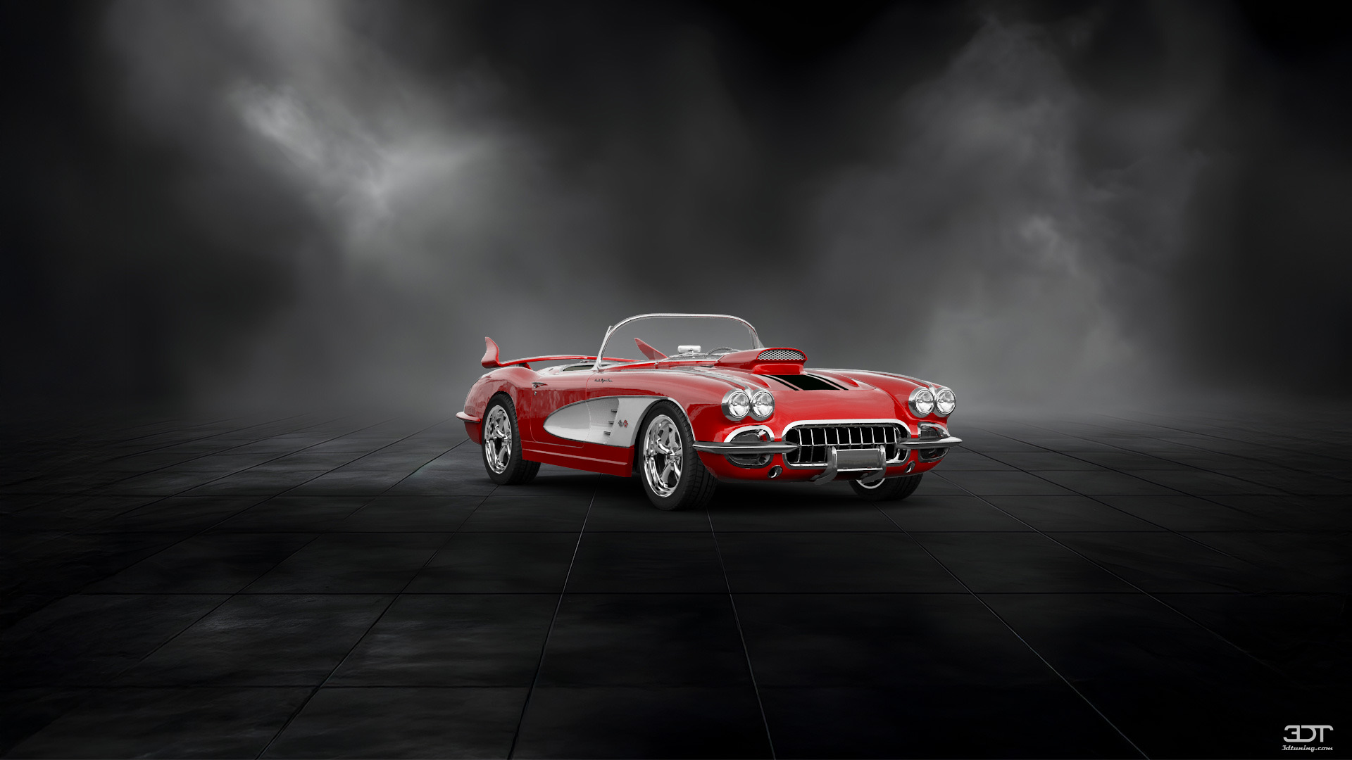 Chevrolet Corvette Convertible Coupe 1958 tuning