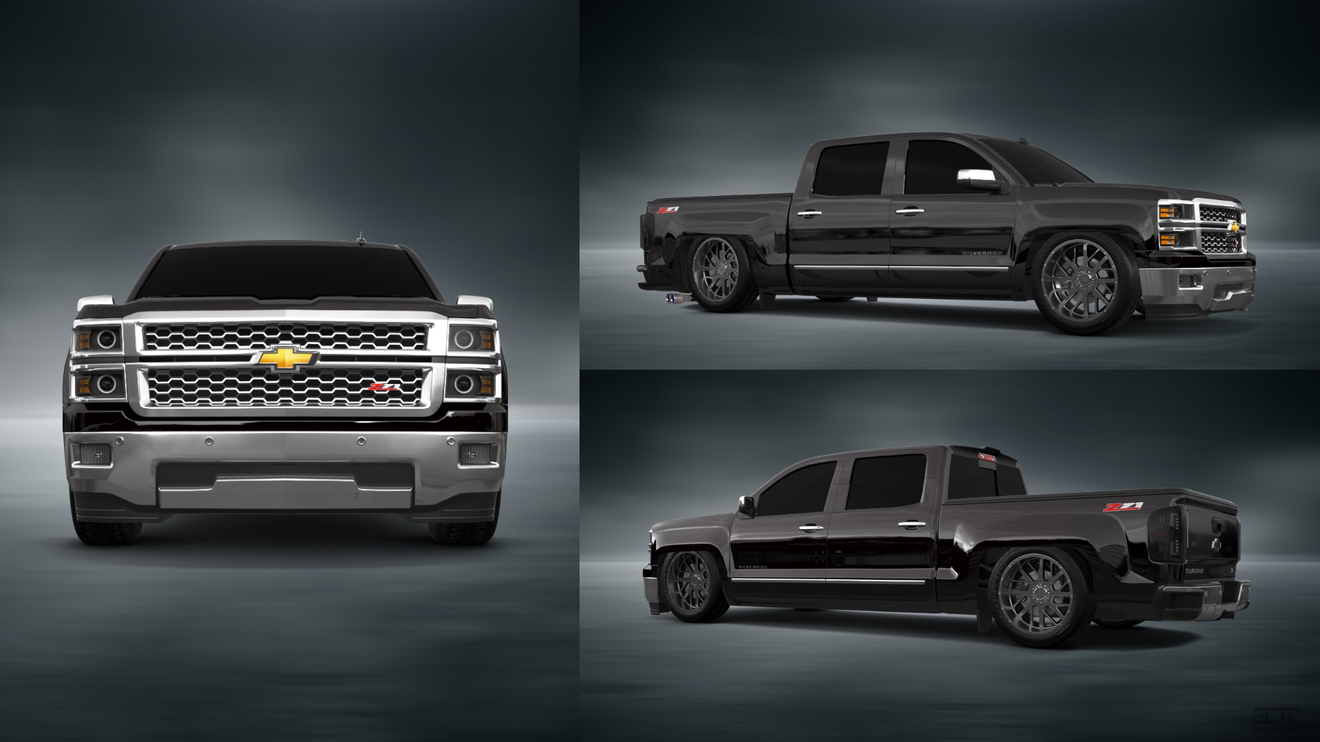 Chevrolet Silverado 1500 4 Door pickup truck 2014 tuning