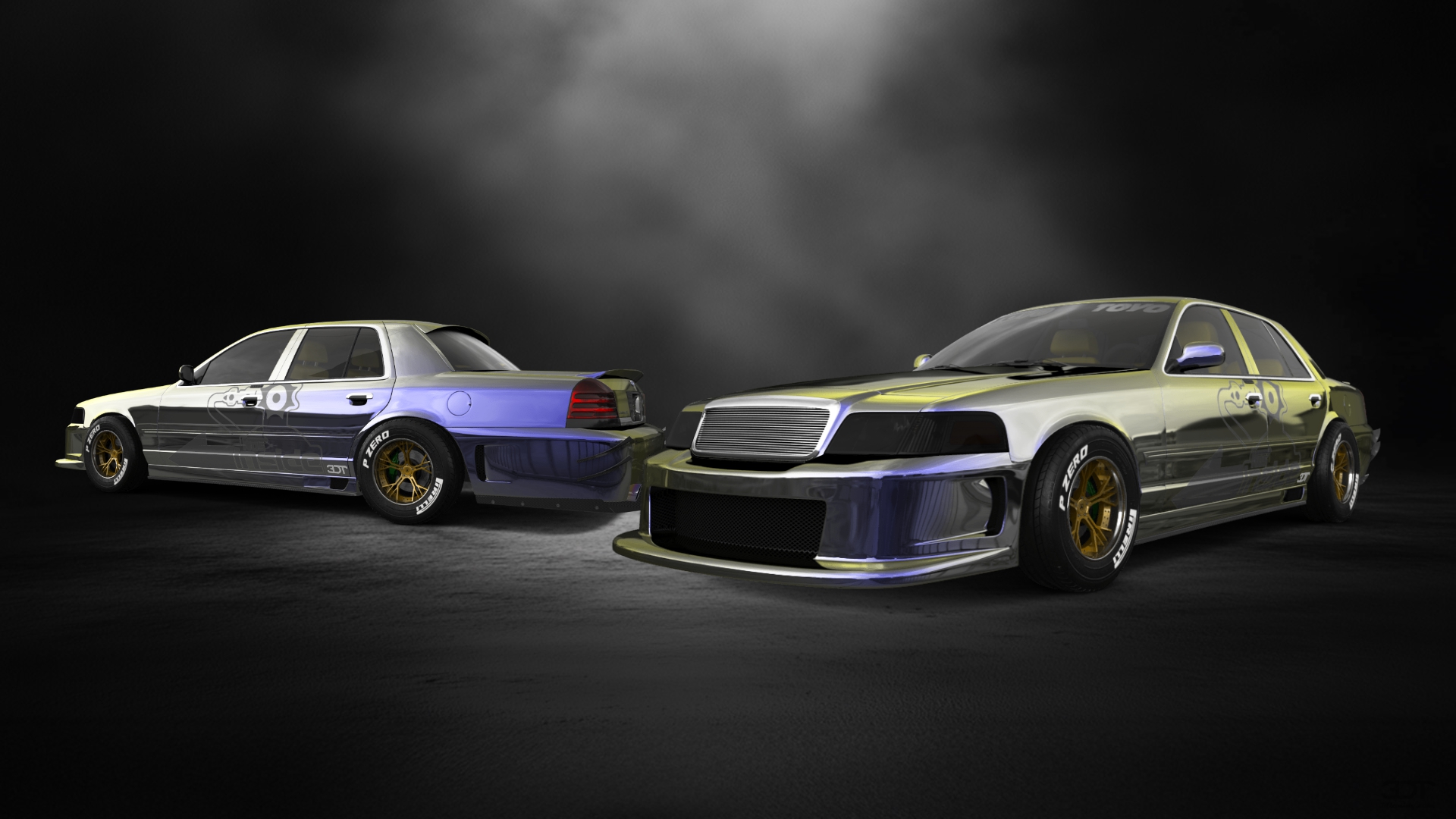 Ford Crown Victoria Sedan 2007 tuning