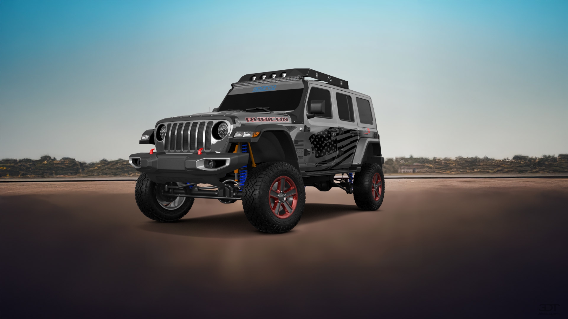 Jeep Wrangler Rubicon JL 4 Door SUV 2017 tuning