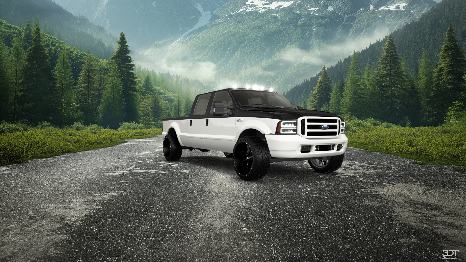 Ford F-250 Crew Cab 4 Door pickup truck 1999