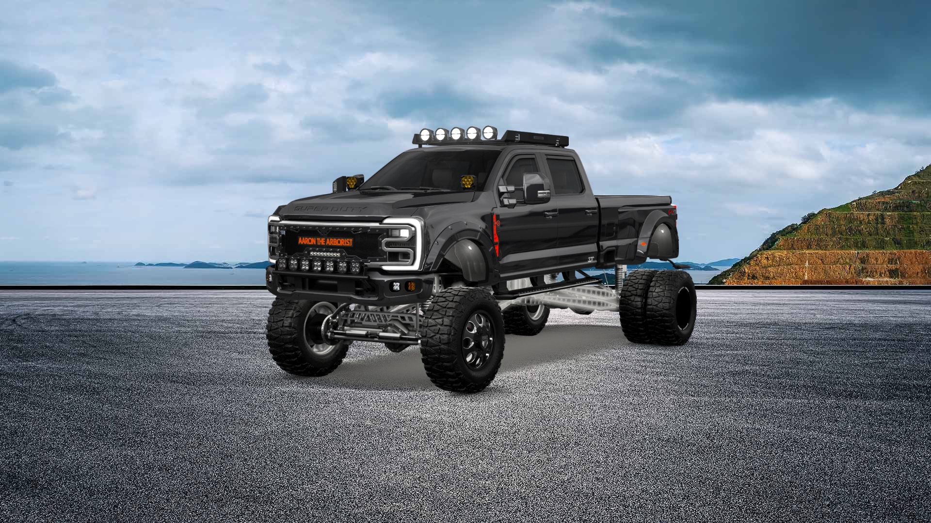 Ford F-350 DRW Crew Cab 4 Door pickup truck 2023 tuning