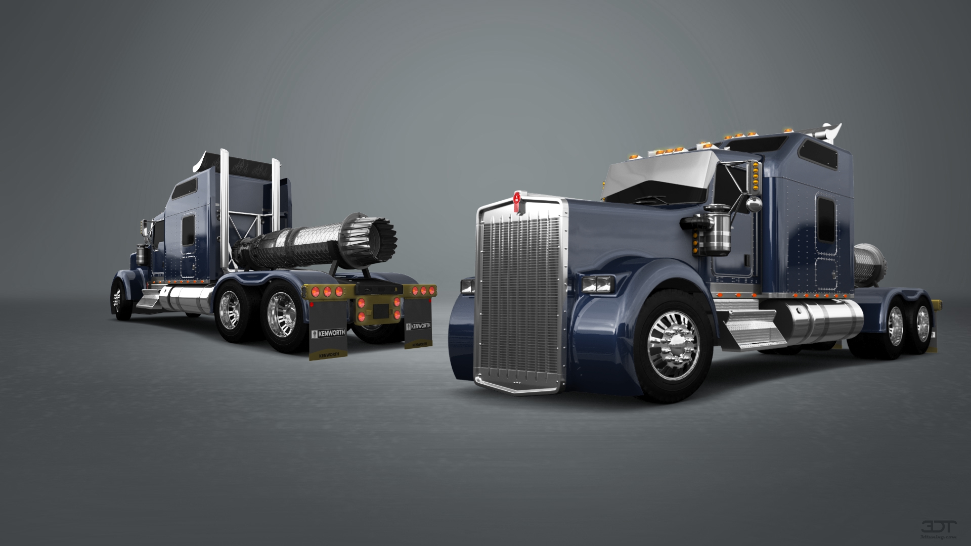 Kenworth W900 Sleeper Cab Truck 2015 tuning