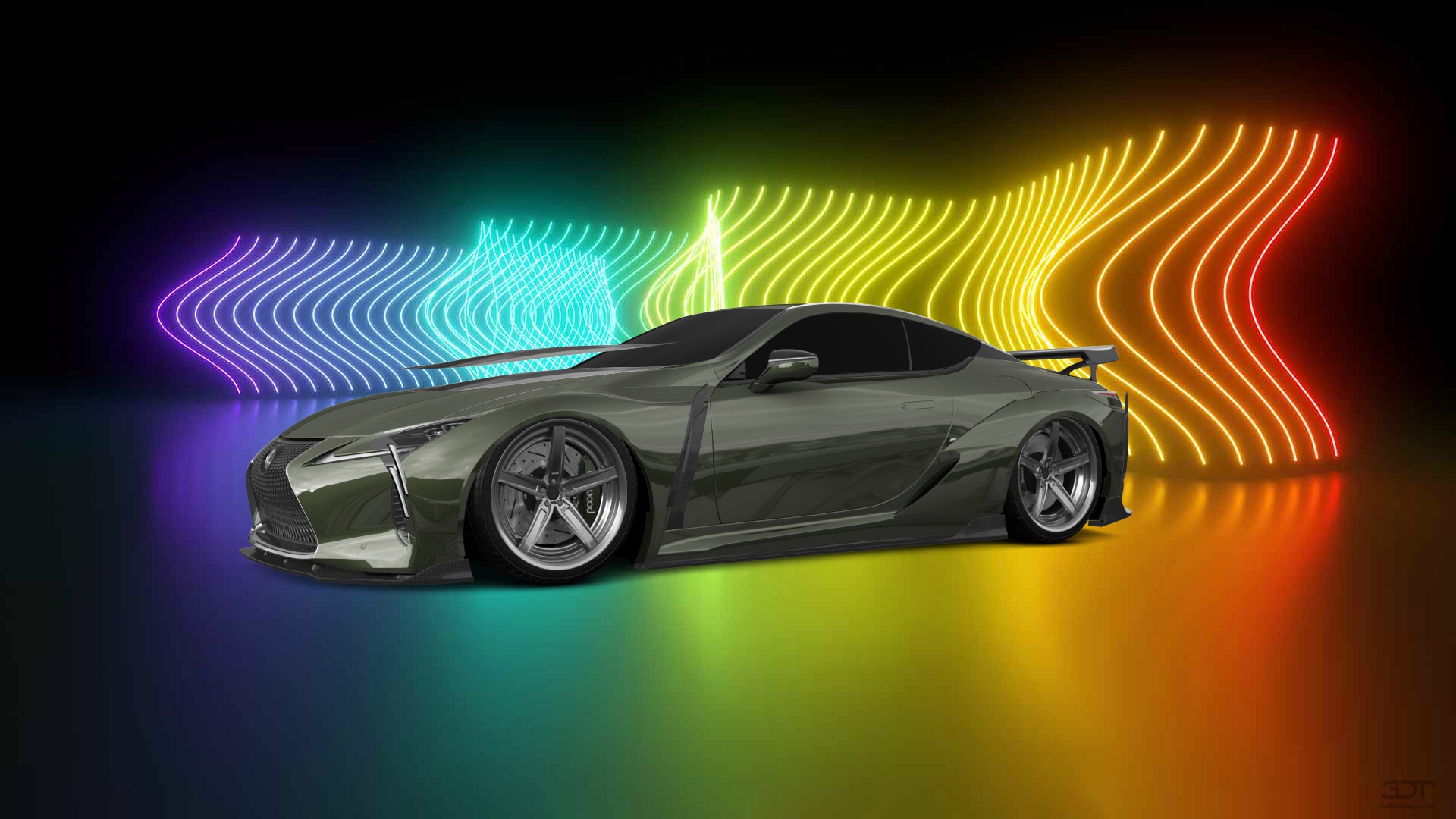 Lexus LC500 2 door fastback coupe 2017