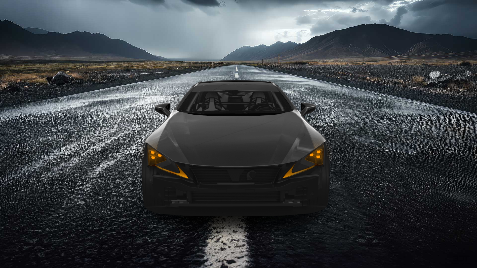 Lexus LC500 2 door fastback coupe 2017 Images