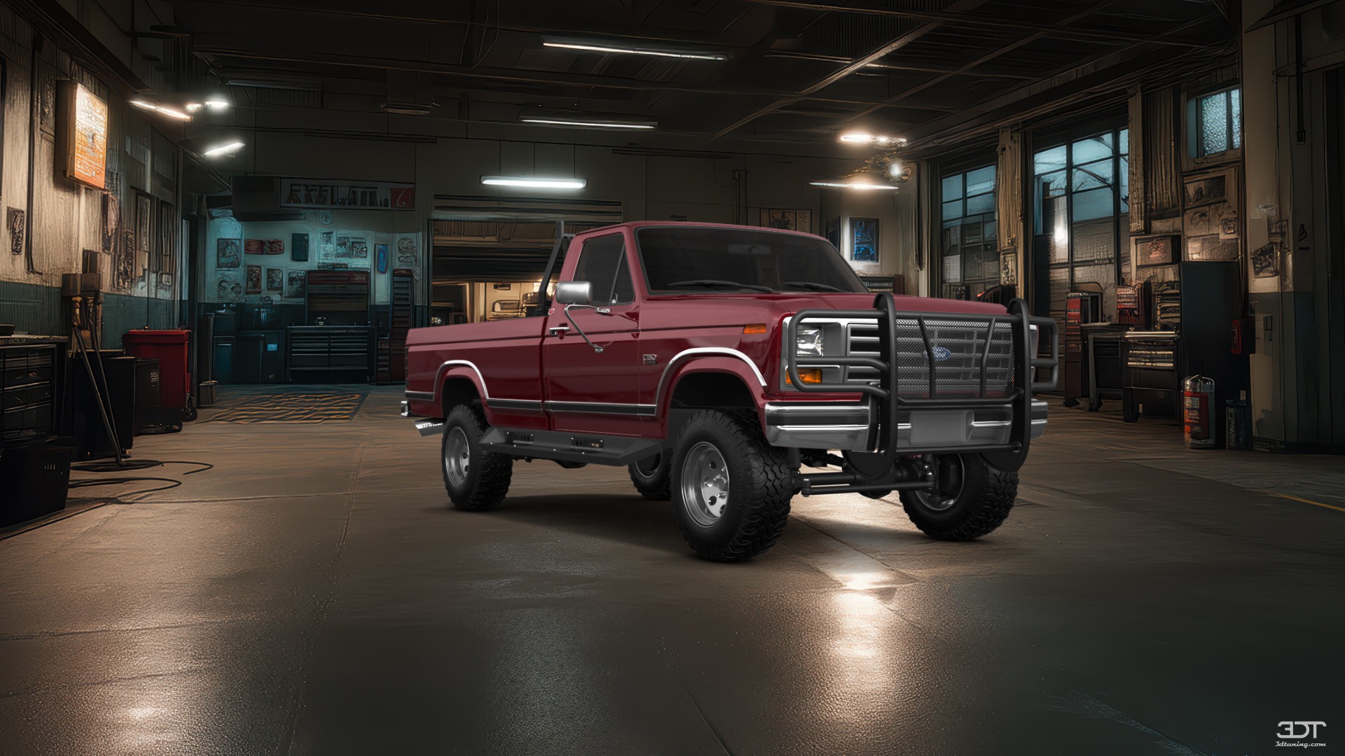 Tuning Ford F-150 2 Door pickup truck 1986