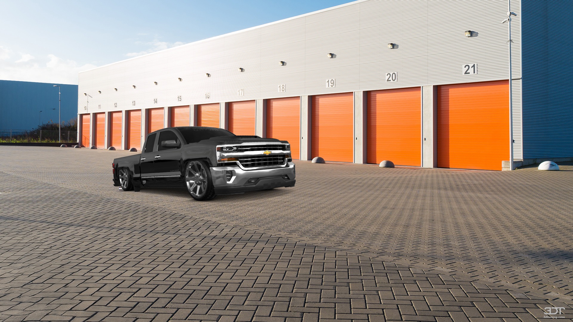 Chevrolet Silverado 1500 6.5 ft box 4 Door pickup truck 2016