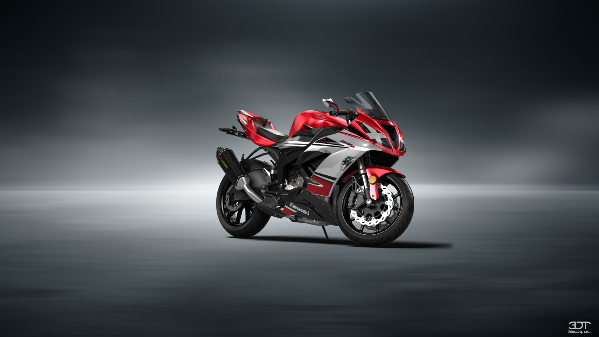 Kawasaki Ninja ZX 6R Sport Bike 2015 tuning