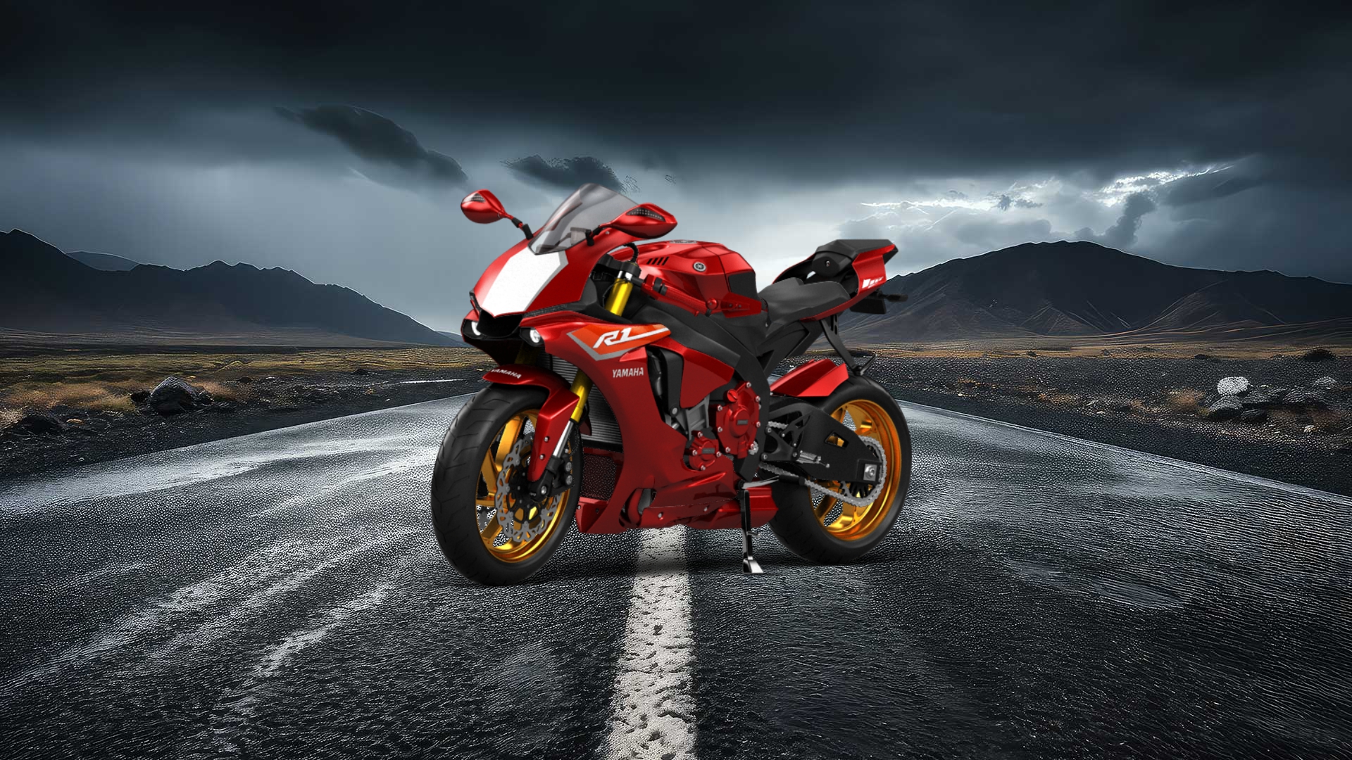 Yamaha YZF R1 Sport Bike 2015