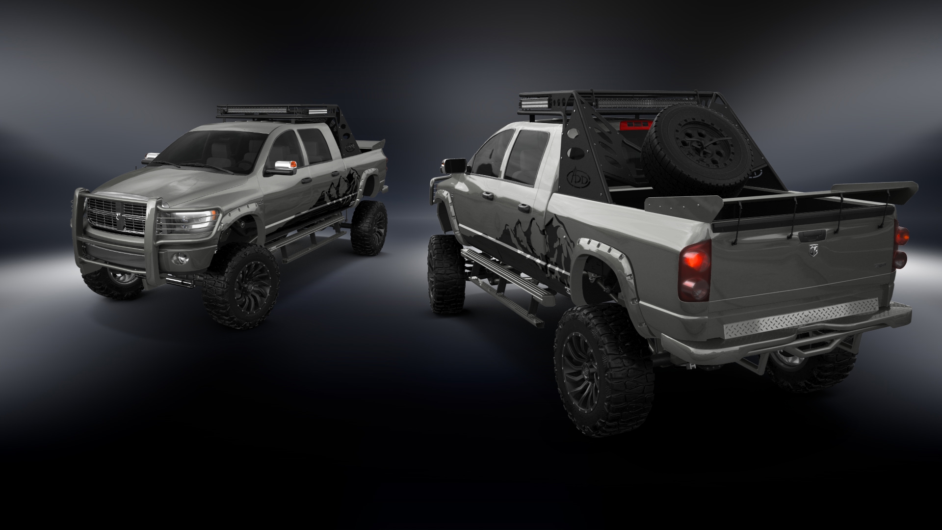 Dodge Ram 2500 4 Door pickup truck 2007
