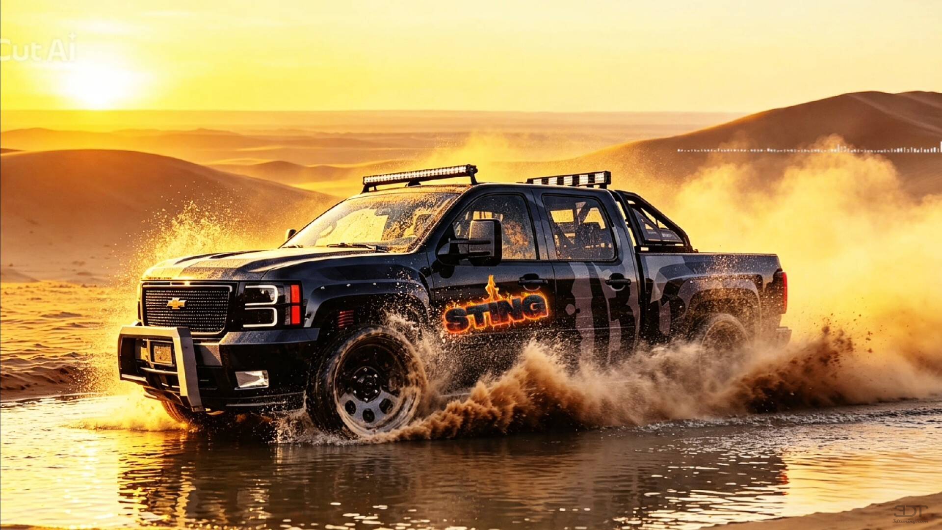 Chevrolet Silverado 1500 Crew Cab 4 Door pickup truck 2007 tuning