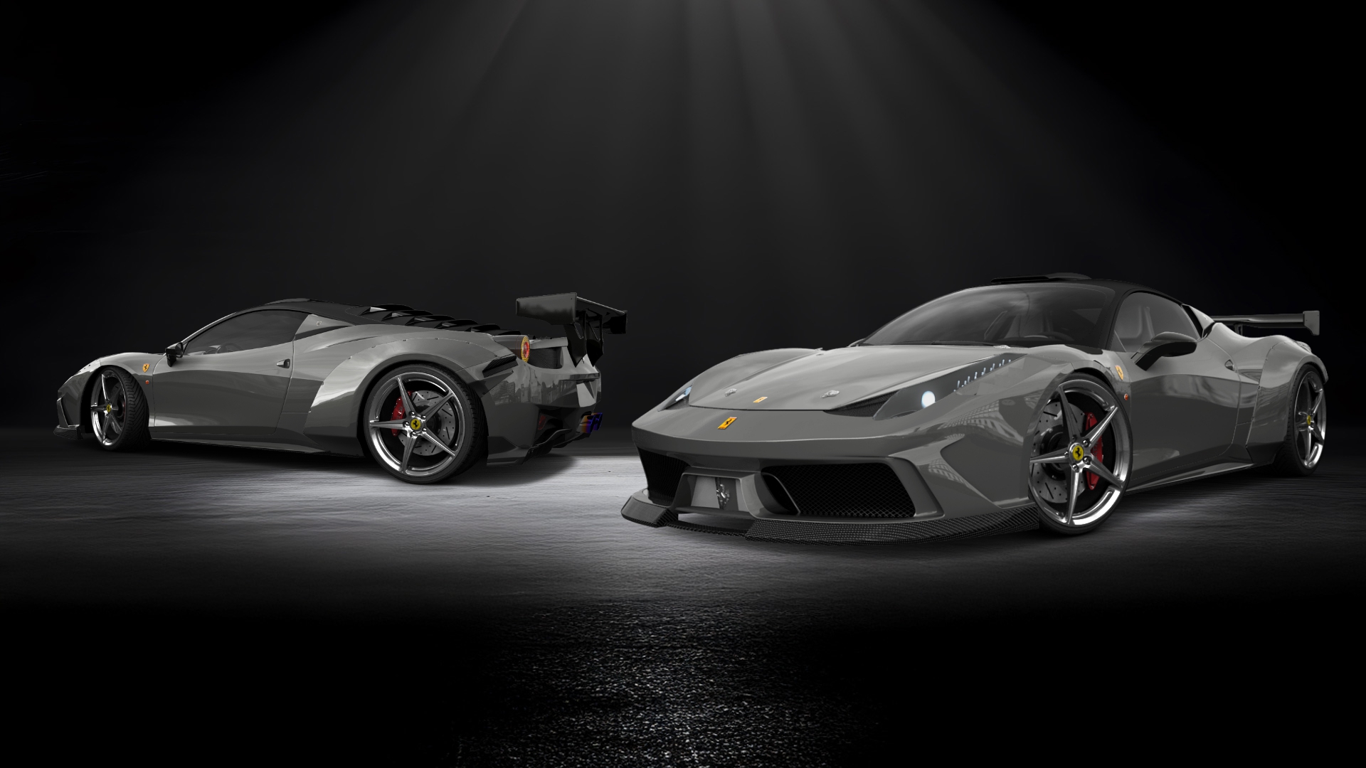 Ferrari 458 Italia 2 door spider 2010 tuning