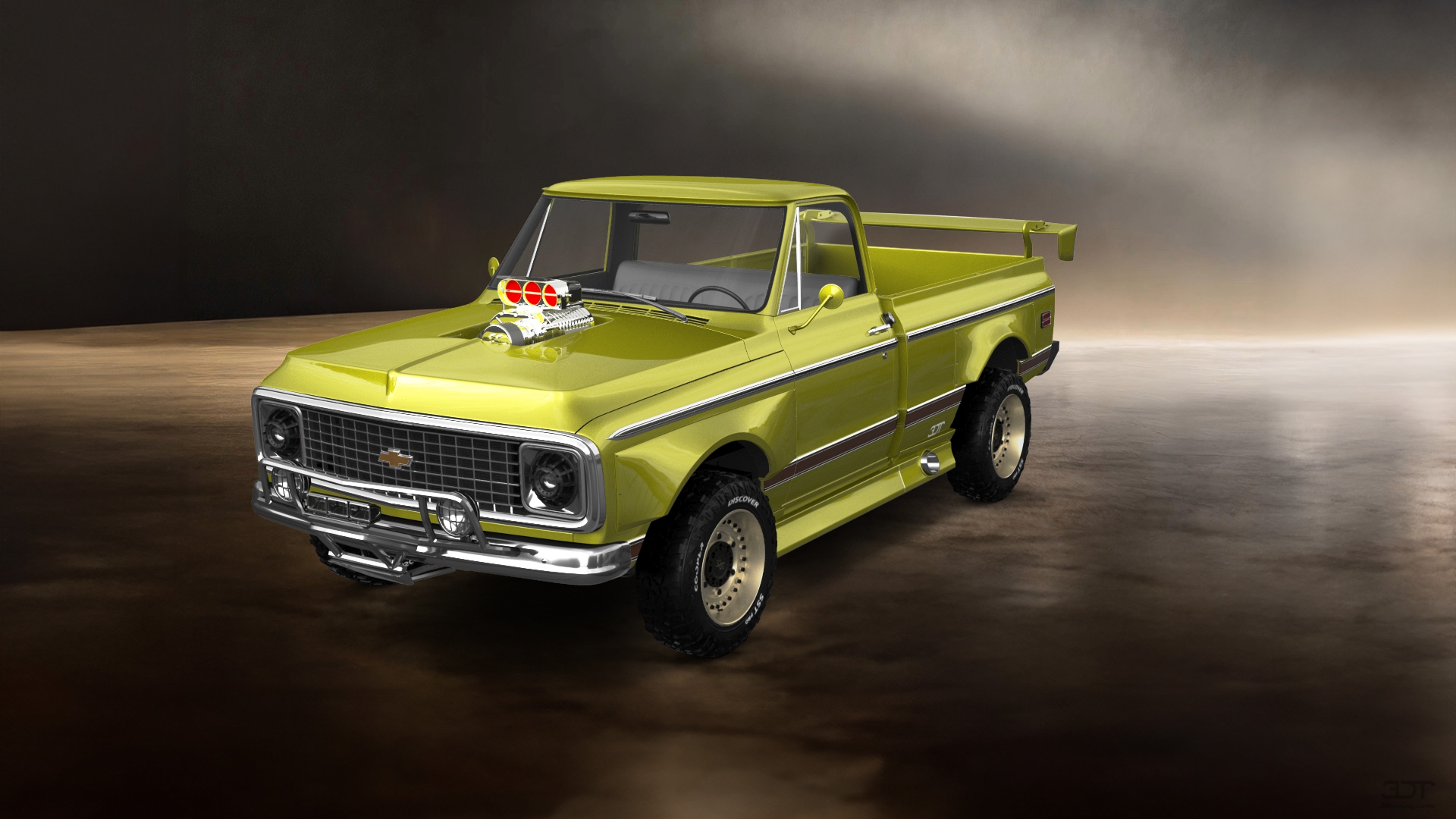 Chevrolet C-10 Cheyenne 2 Door pickup truck 1972 tuning