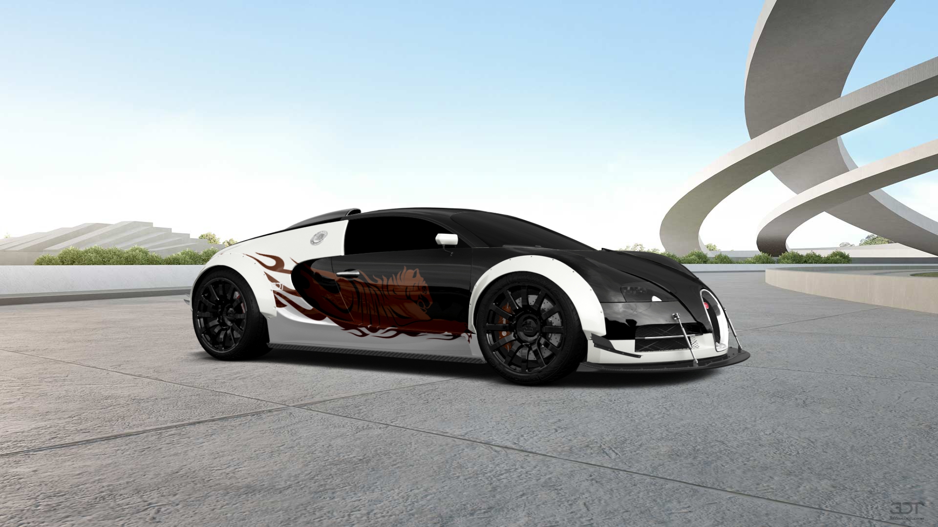 Bugatti Veyron 2 Door Coupe 2005 tuning