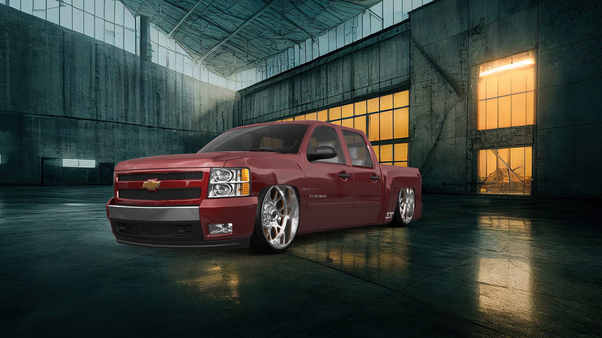 Chevrolet Silverado 1500 Crew Cab 4 Door pickup truck 2007 tuning