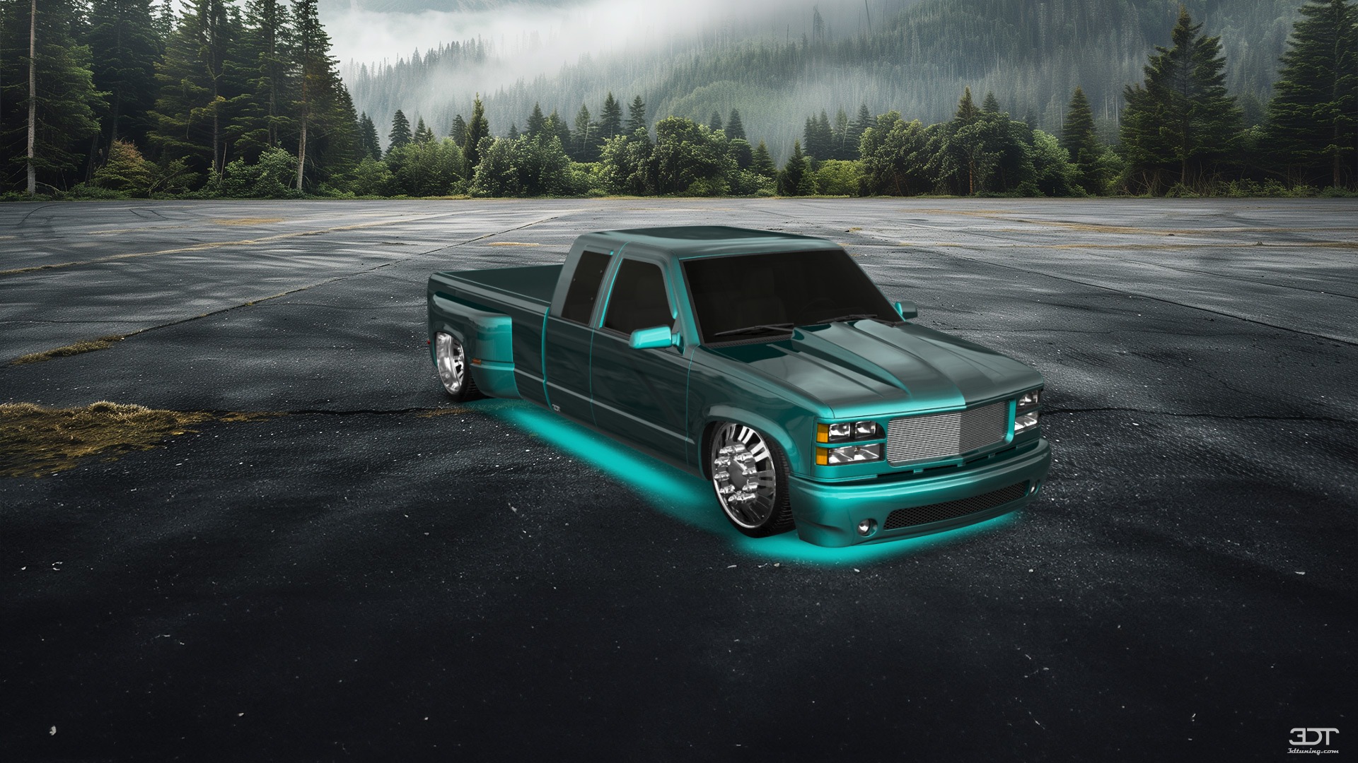 Chevrolet K3500 Extended Cab Pickup Truck 1988
