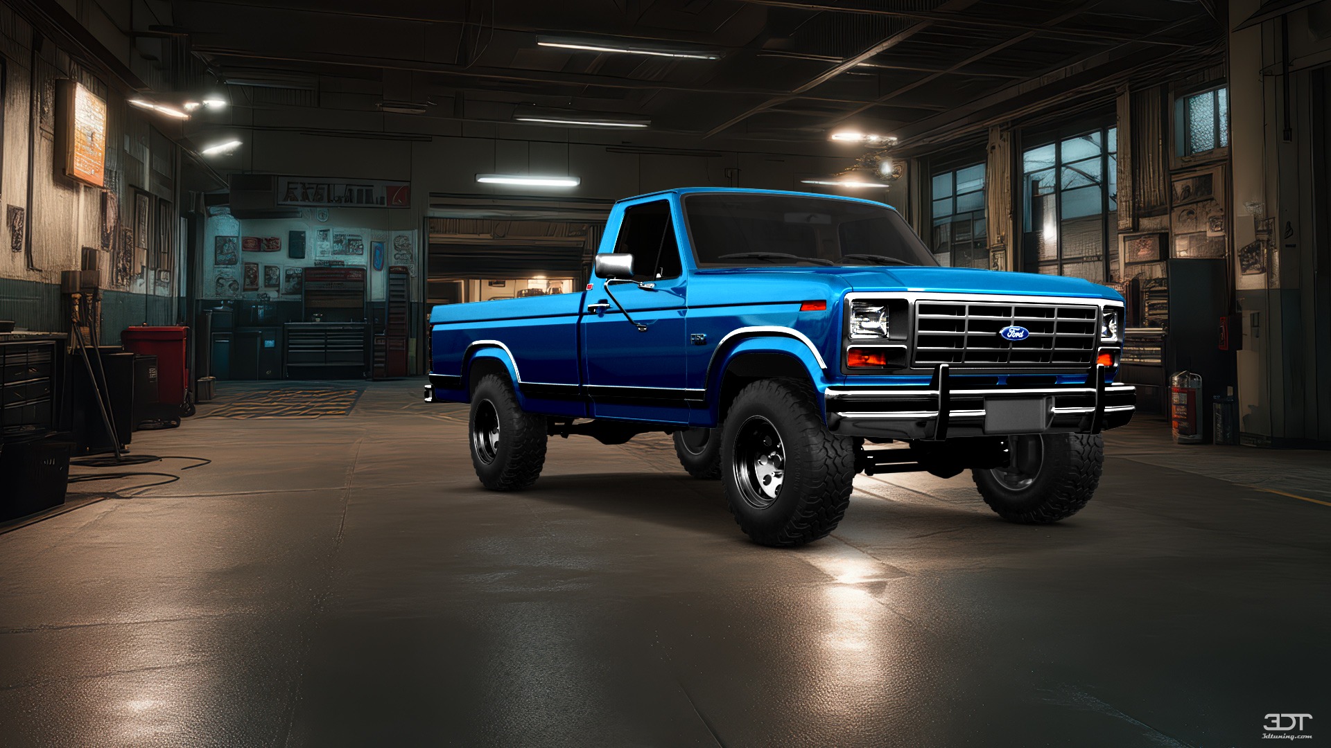 Ford F-150 2 Door pickup truck 1986 tuning