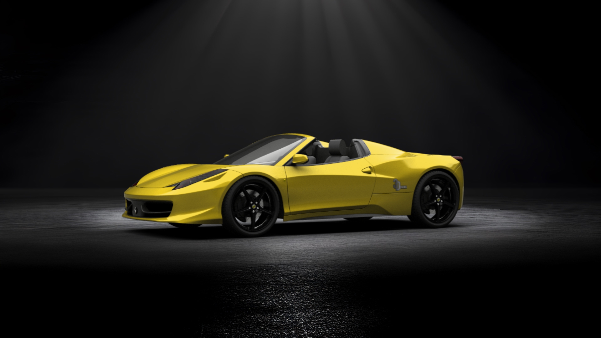 Ferrari 458 Spyder Coupe Convertible 2012