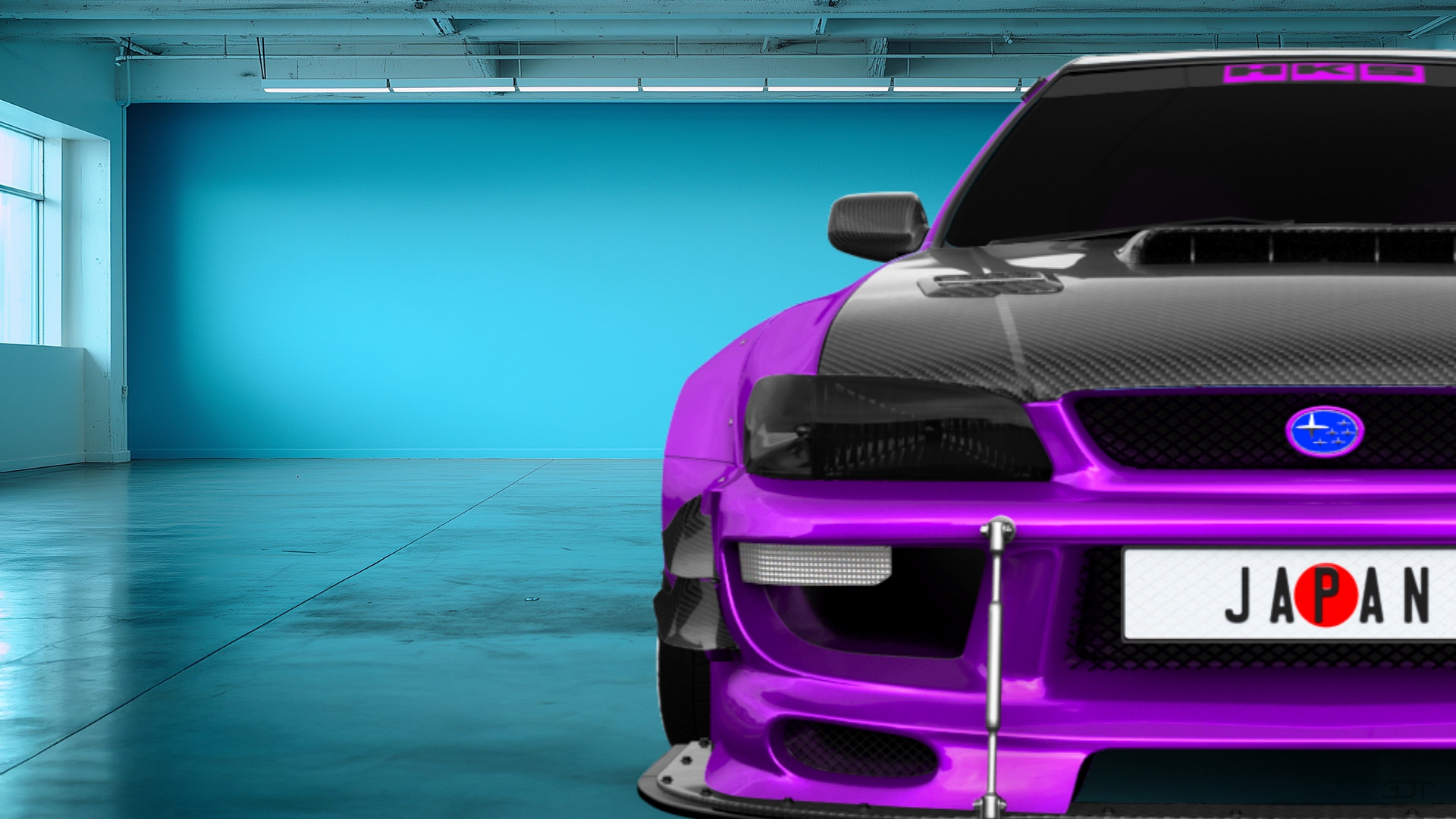 Subaru Impreza WRX STI 22B 2 Door Coupe 2000 tuning