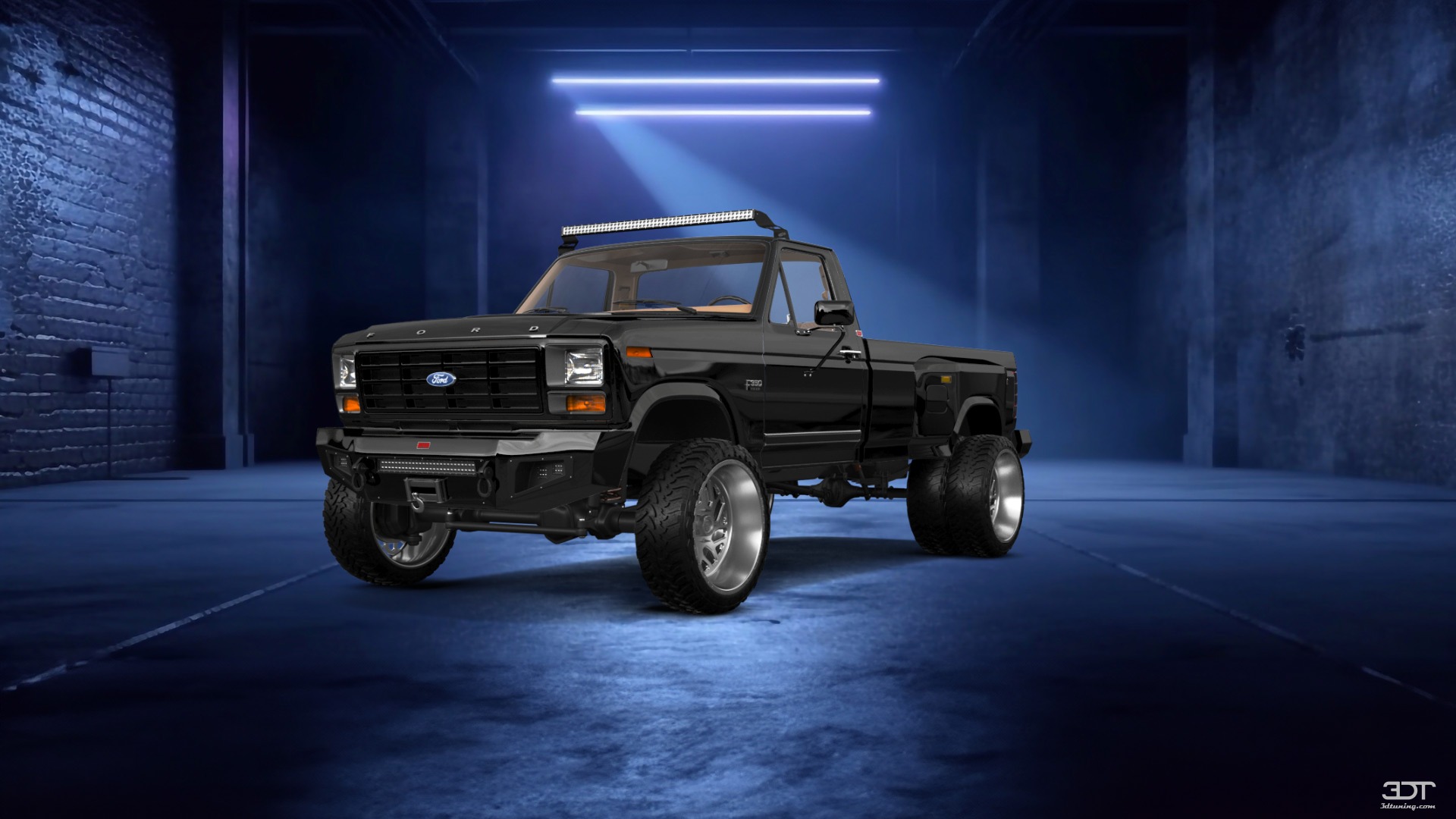 Ford F-350 Dually Regular Cab 2 Door pickup truck 1980 tuning