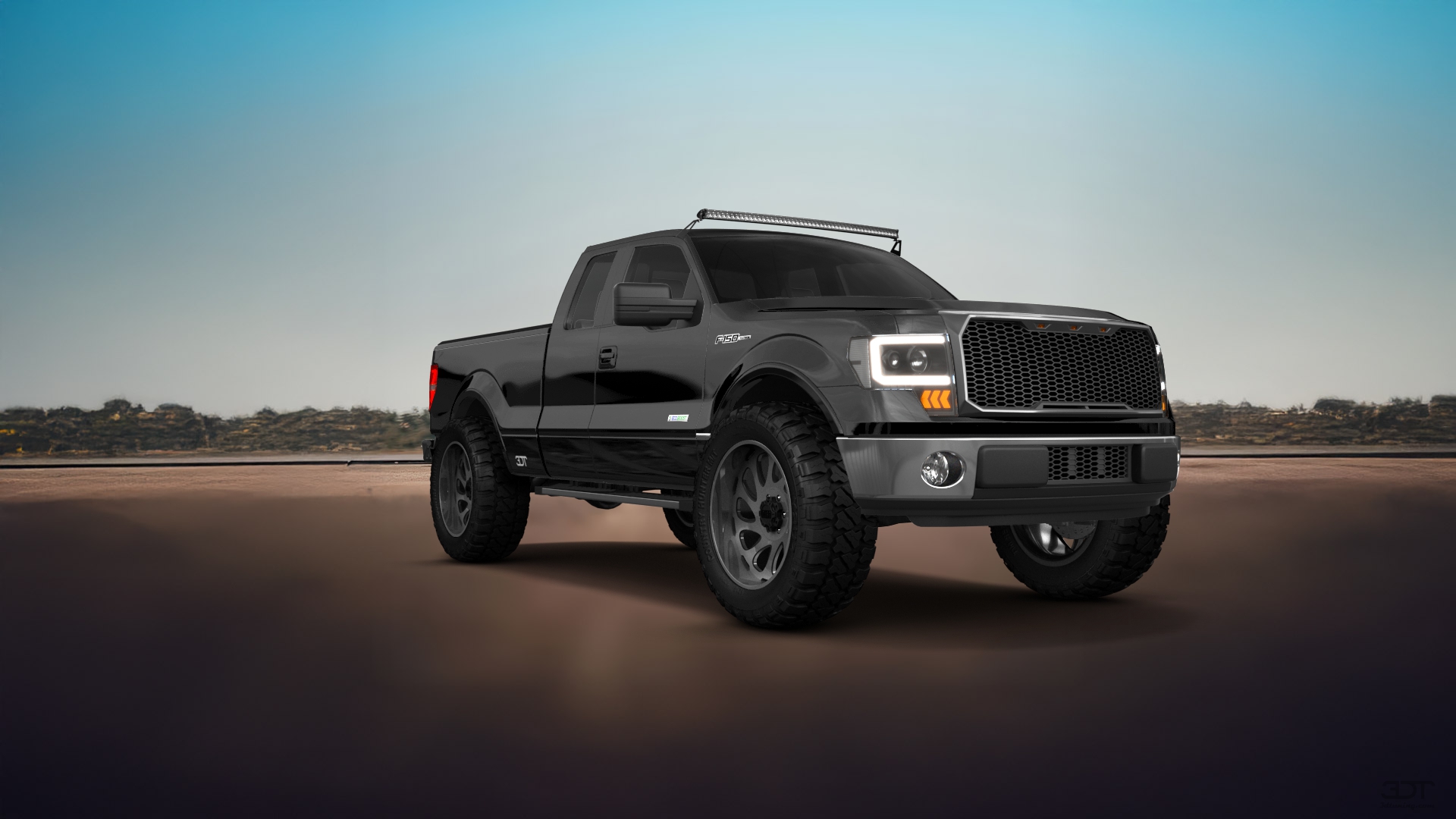 Ford F-150 SuperCab 4 Door pickup truck 2009 tuning