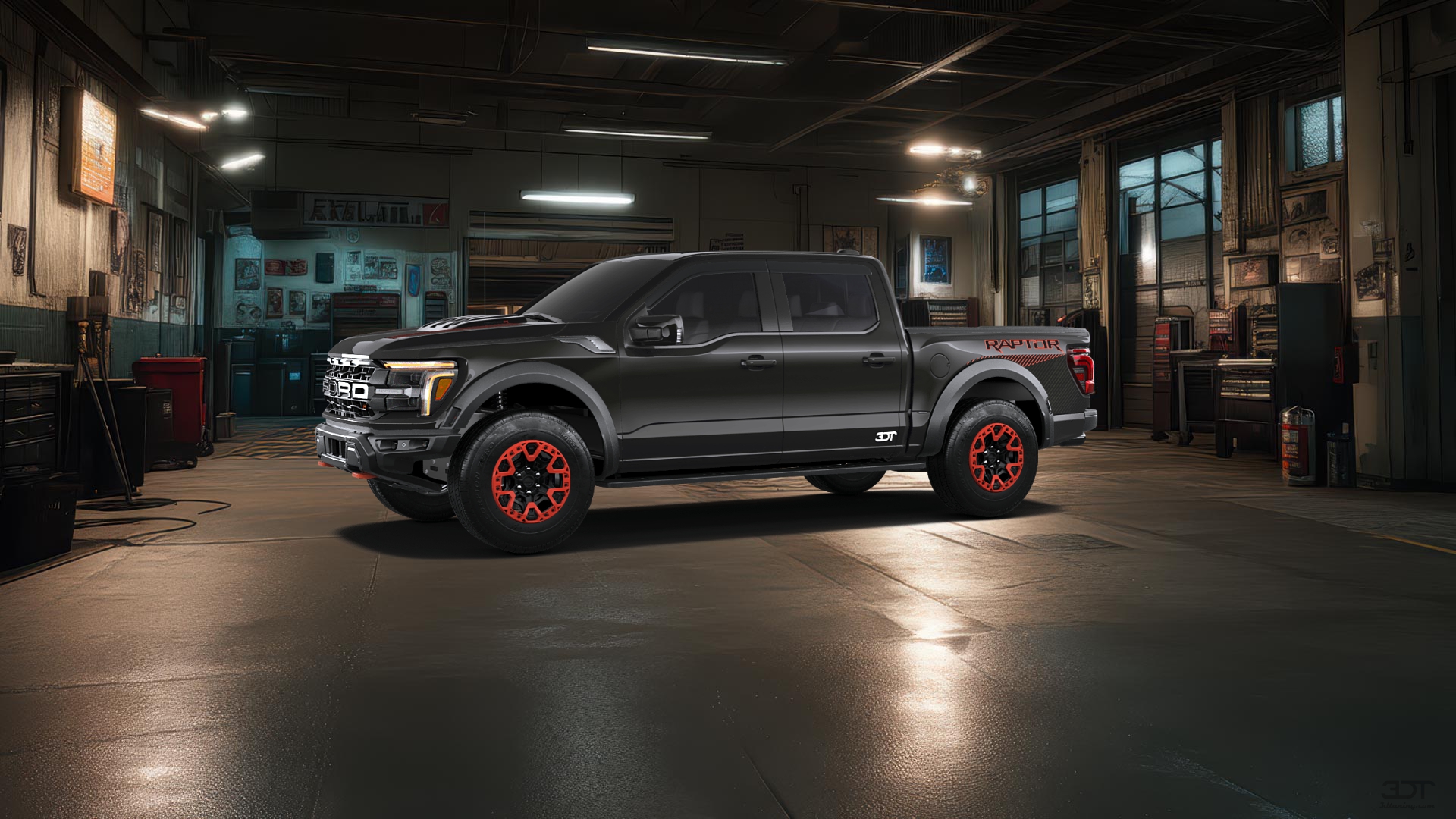 Ford F-150 Raptor 4 Door pickup truck 2024 tuning