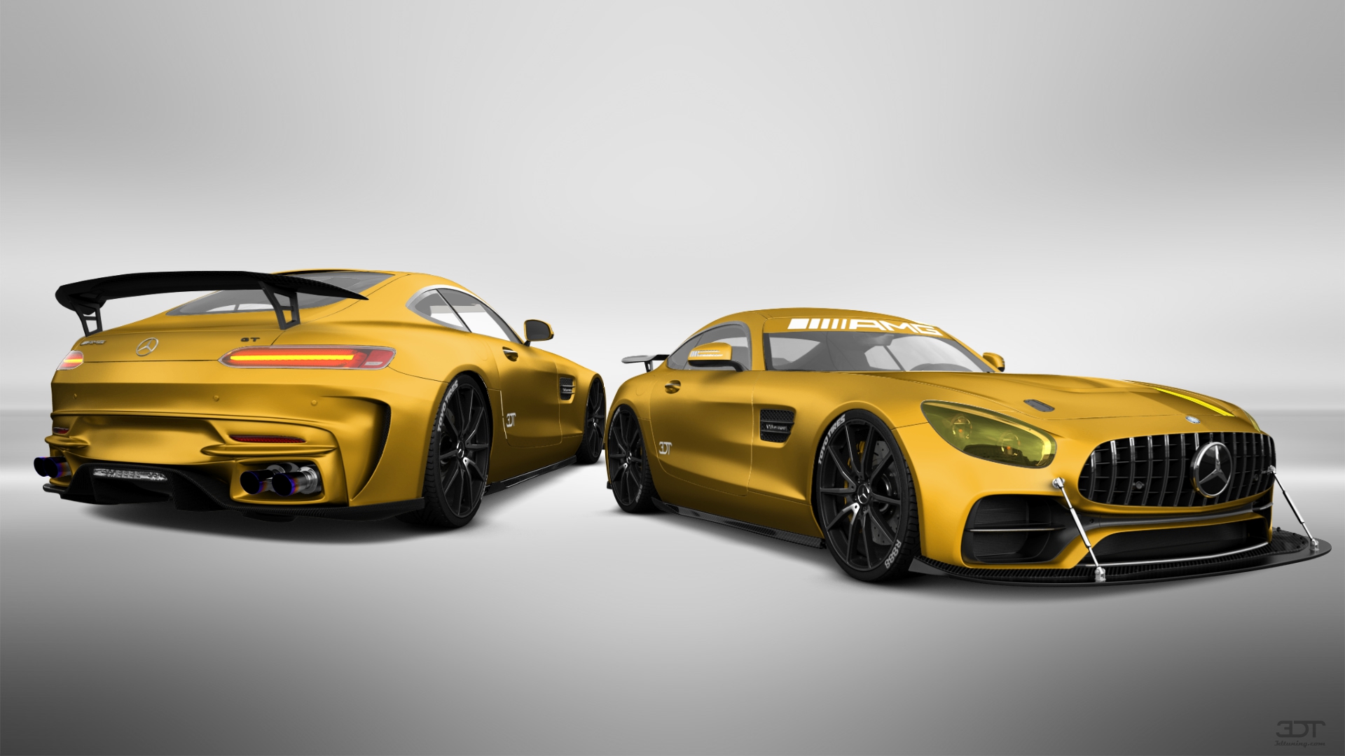 Mercedes AMG GT 2 door fastback coupe 2016 tuning