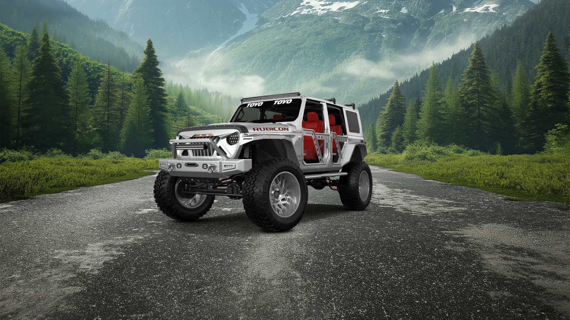 Jeep Wrangler Rubicon JL 4 Door SUV 2017 tuning