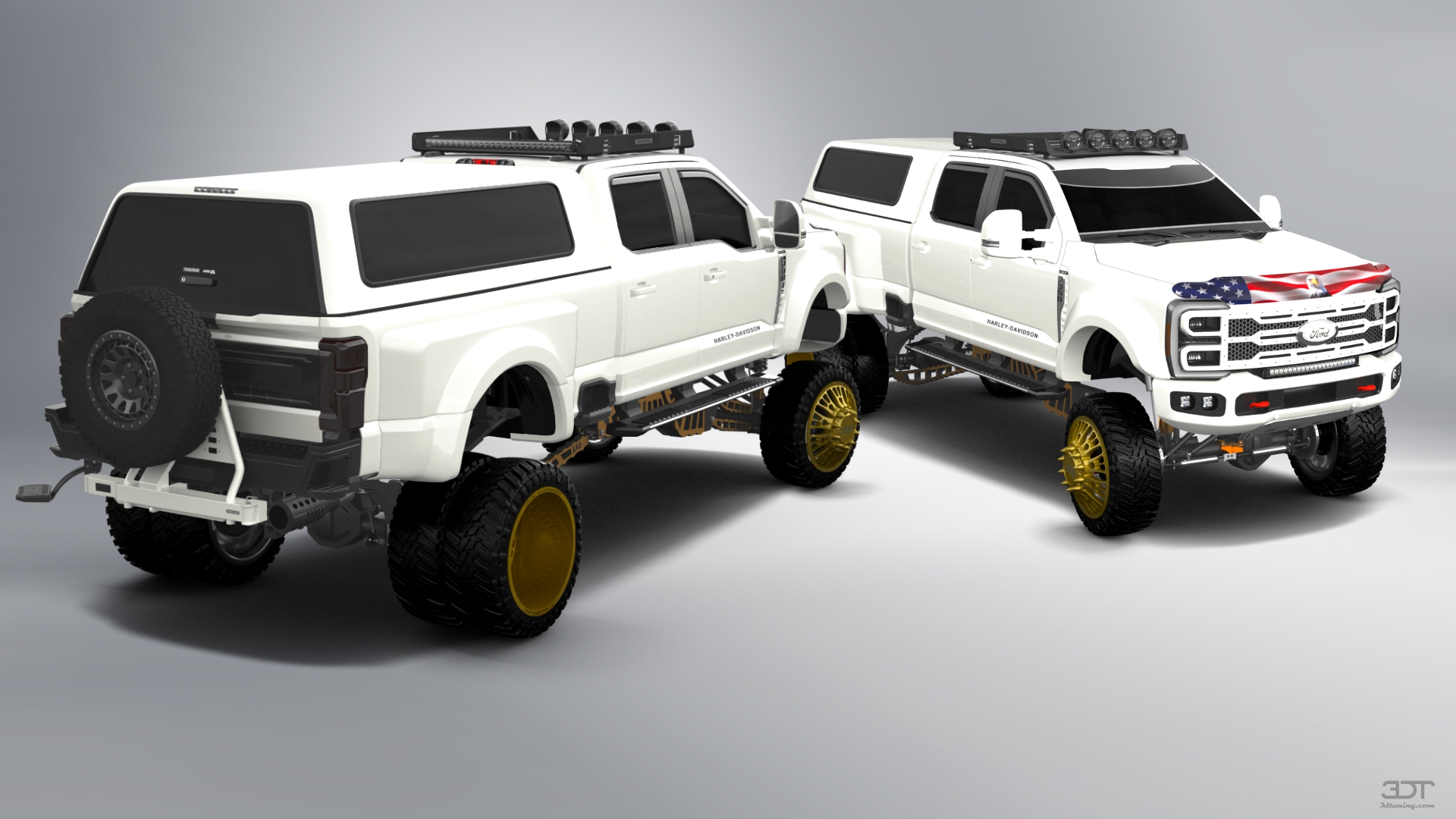 Ford F-350 DRW Crew Cab 4 Door pickup truck 2023 tuning