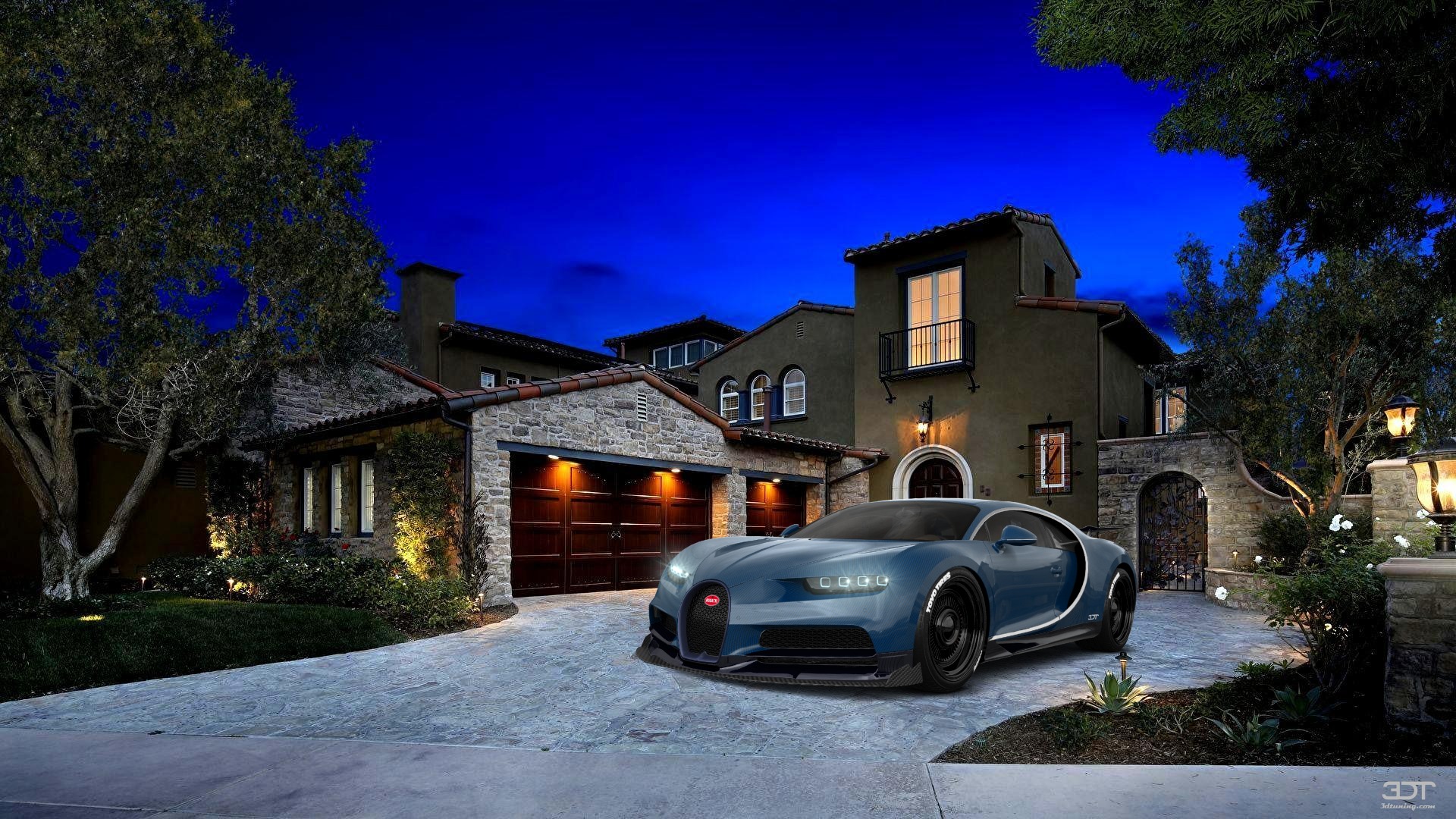 Bugatti Chiron 2 Door Coupe 2016 tuning
