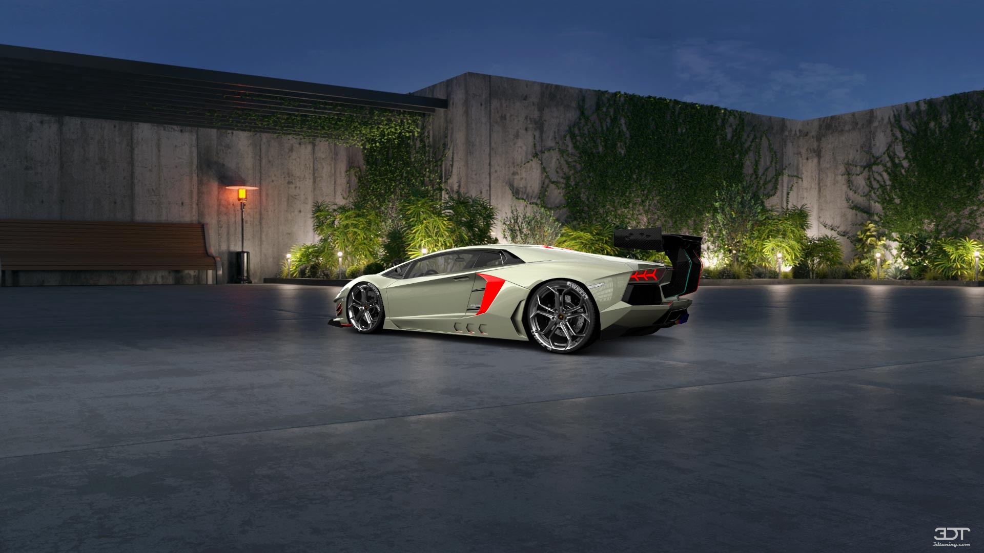 Lamborghini Aventador 2 Door Coupe 2012 tuning