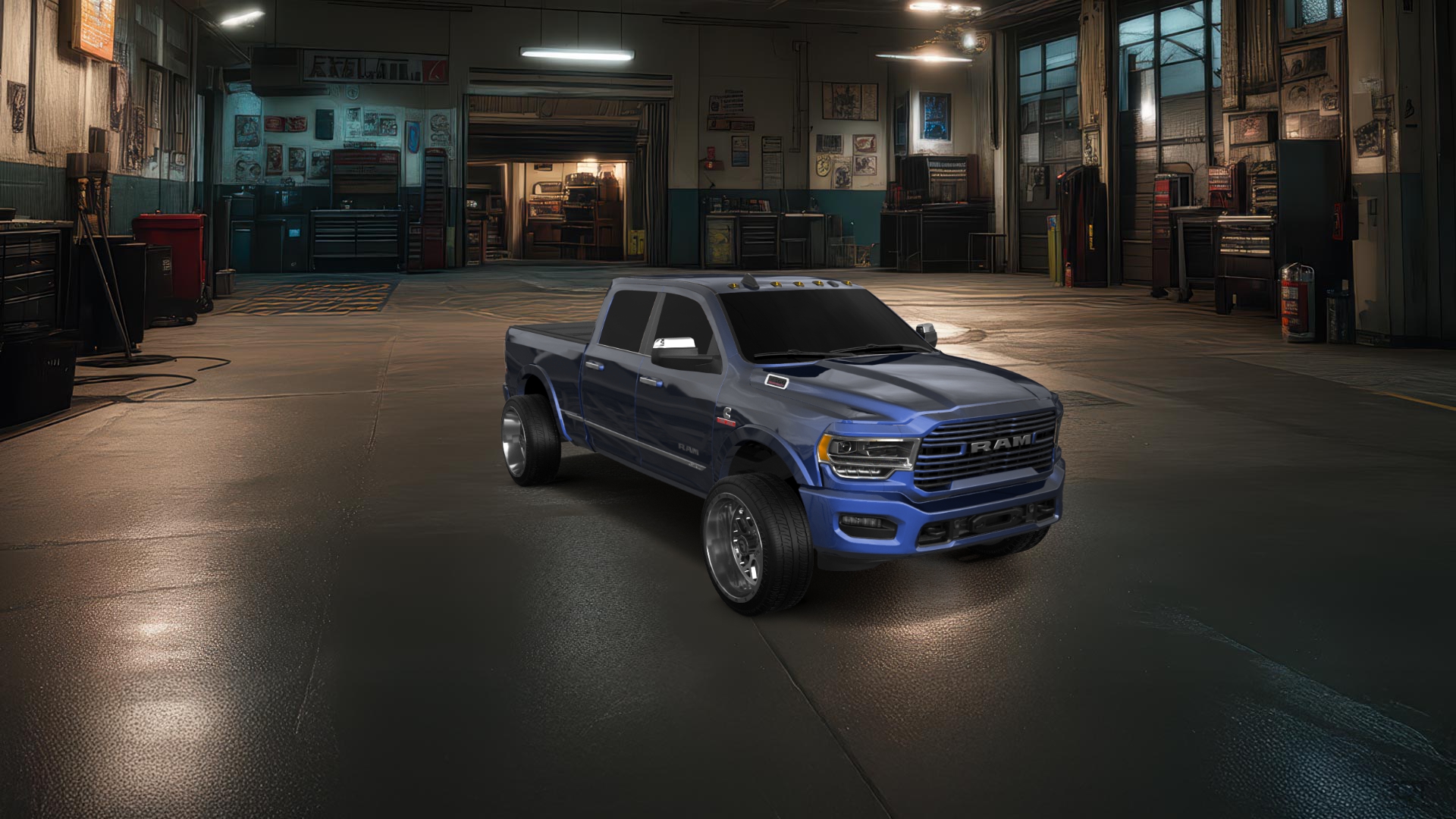 Dodge Ram 2500 4 Door pickup truck 2020 tuning