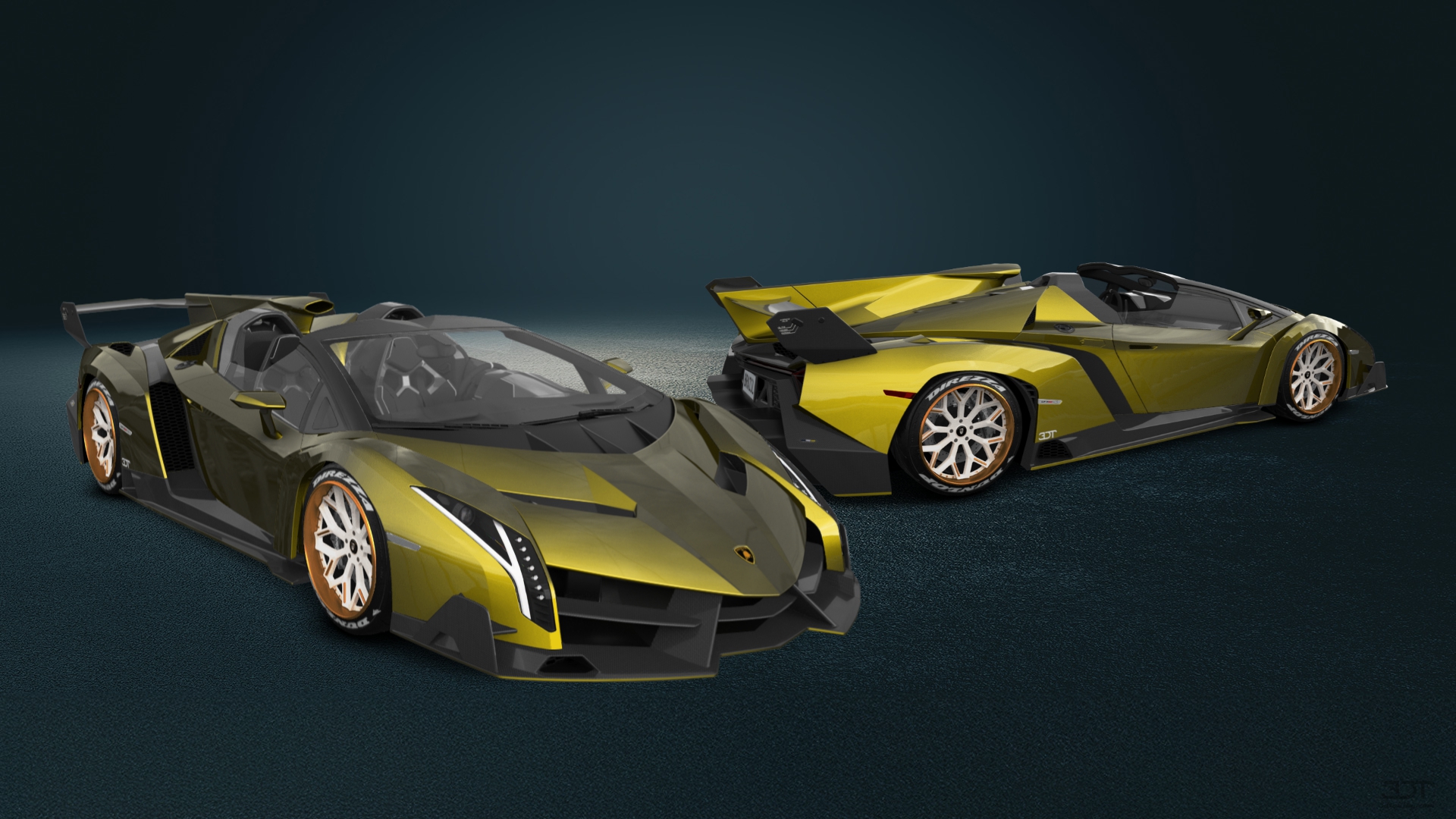Lamborghini Veneno Roadster 2013 tuning