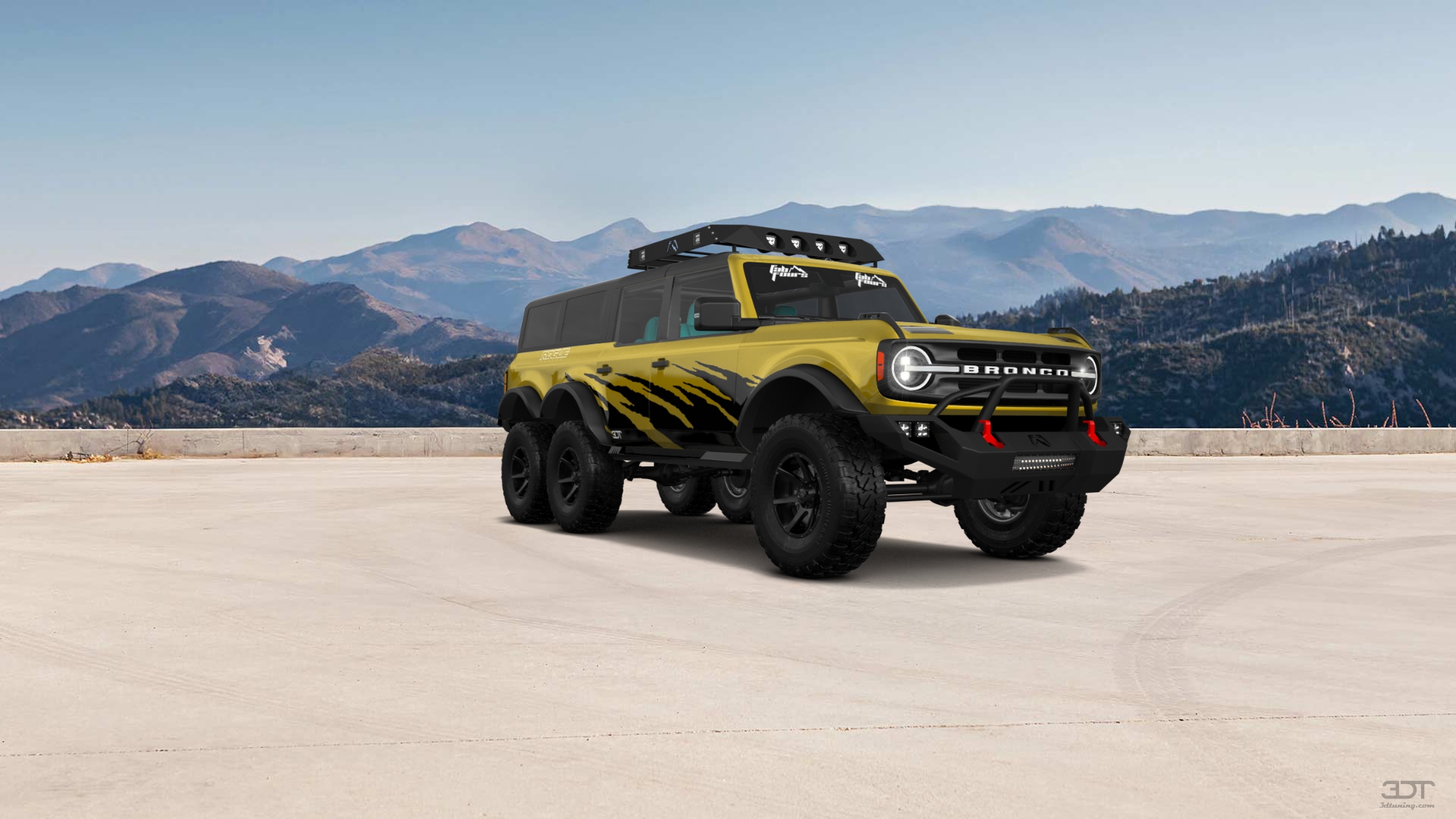 Ford Bronco 6X6 4 Door pickup truck 2021