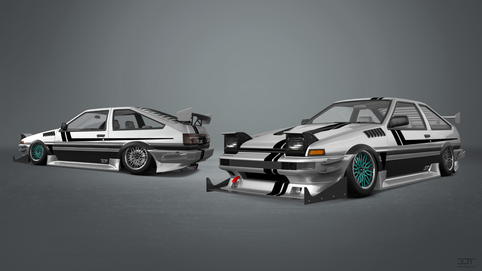 Toyota AE86 3 Door Hatchback 1985 tuning