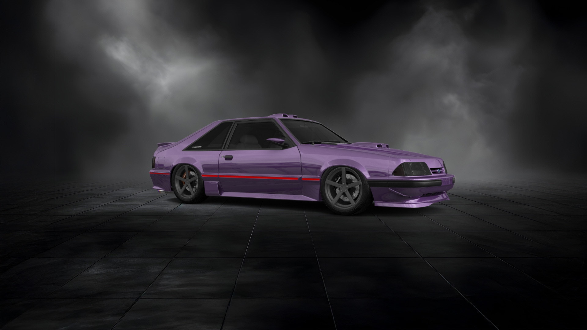 Ford Mustang 3 Door Hatchback 1988 tuning