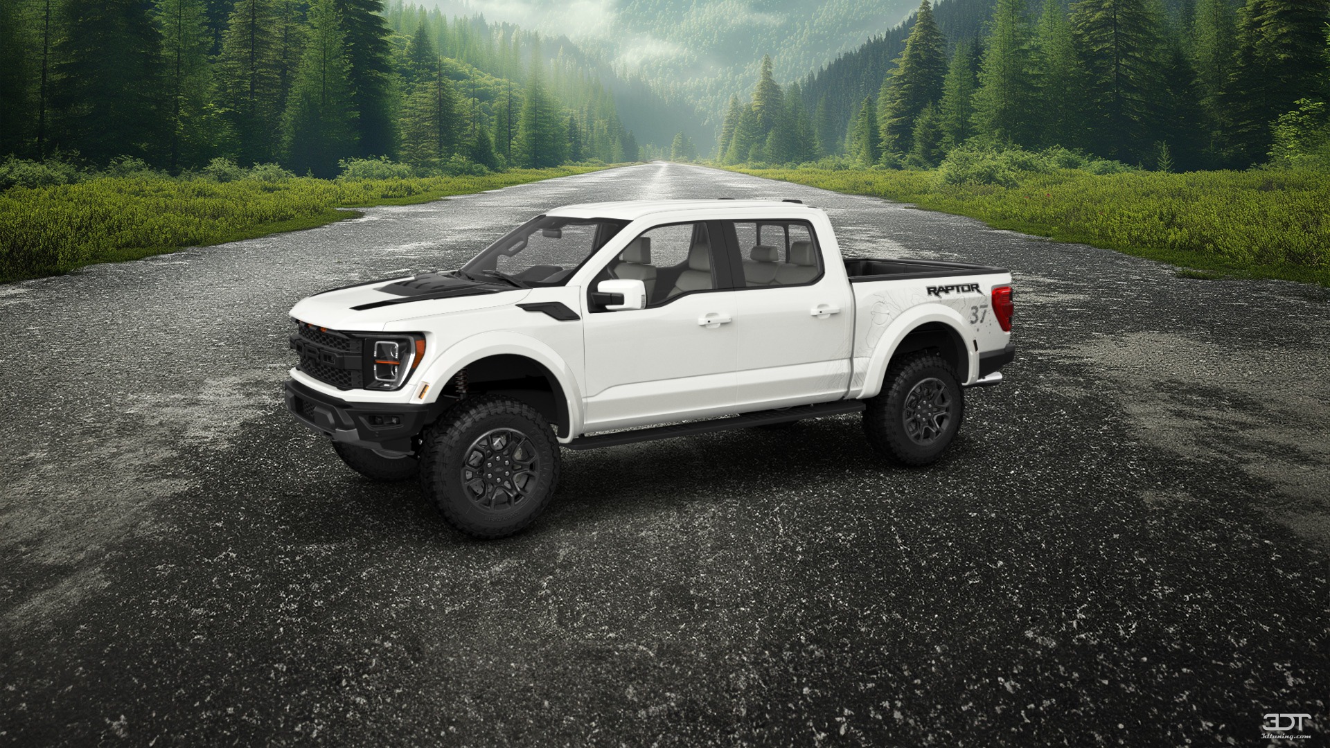 Ford F-150 Raptor 4 Door pickup truck 2021