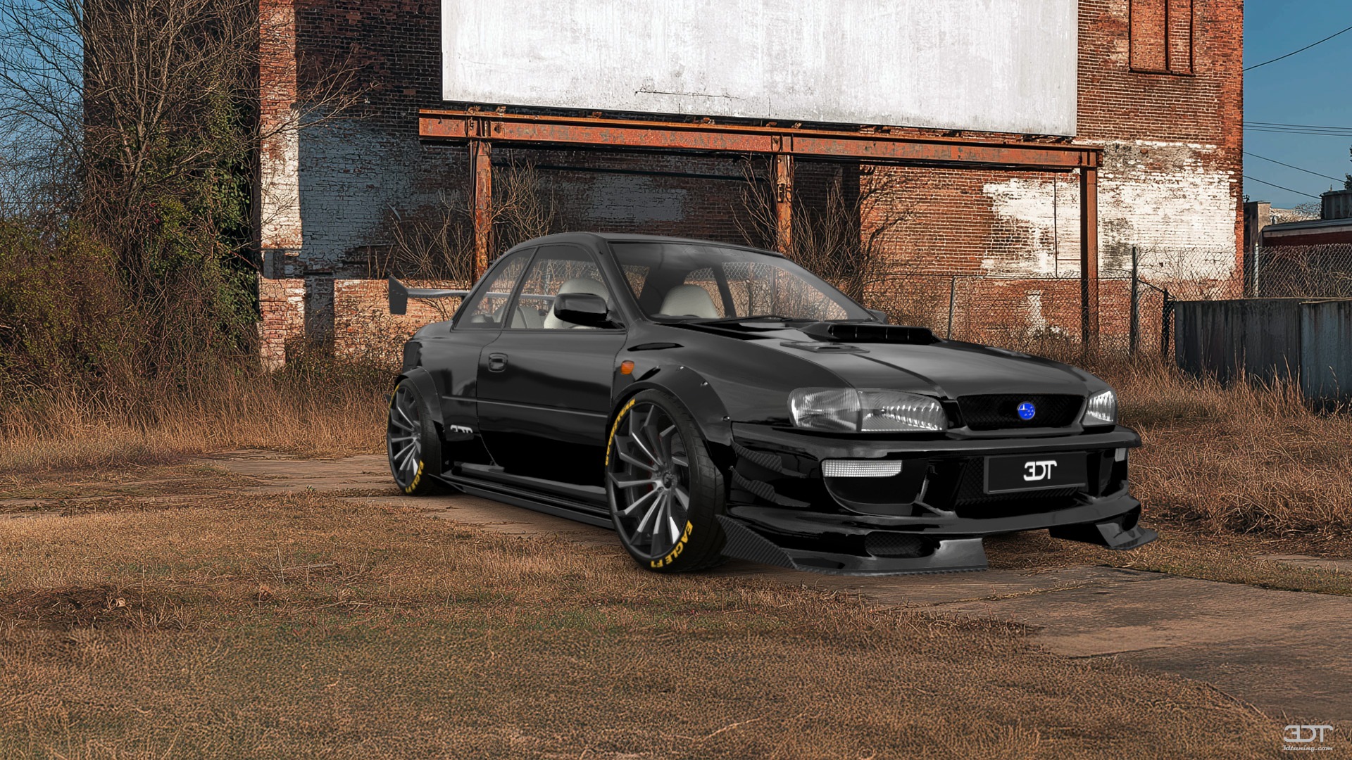 Subaru Impreza WRX STI 22B 2 Door Coupe 2000 tuning