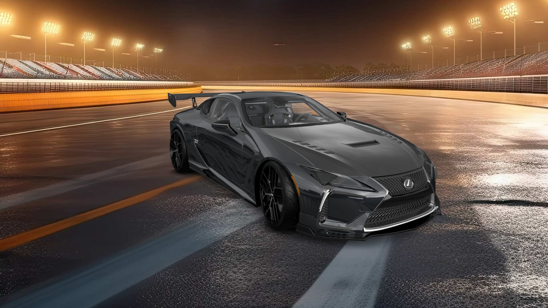 Lexus LC500 2 door fastback coupe 2017