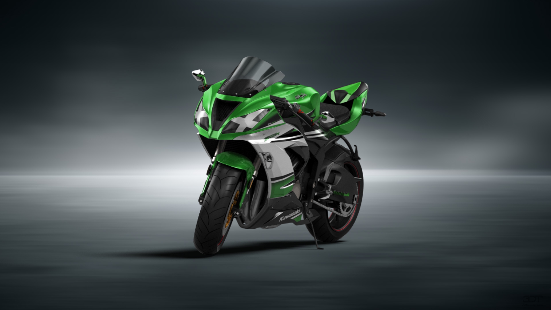 Kawasaki Ninja ZX 6R Sport Bike 2015